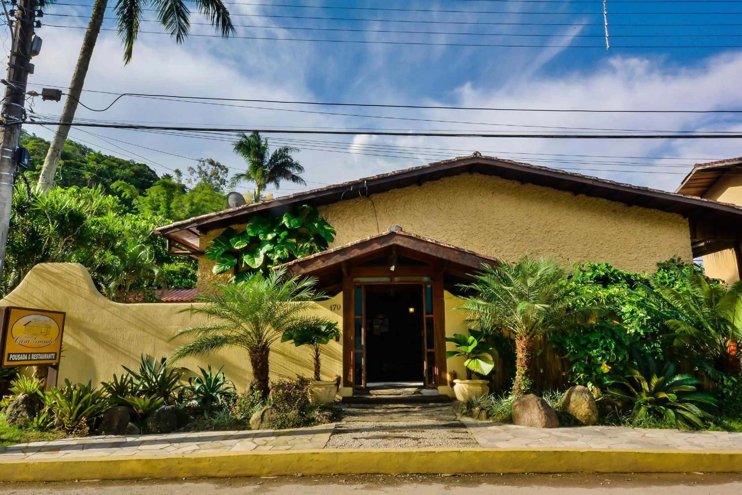 Facade/entrance in Pousada Estalagem Casa Grande