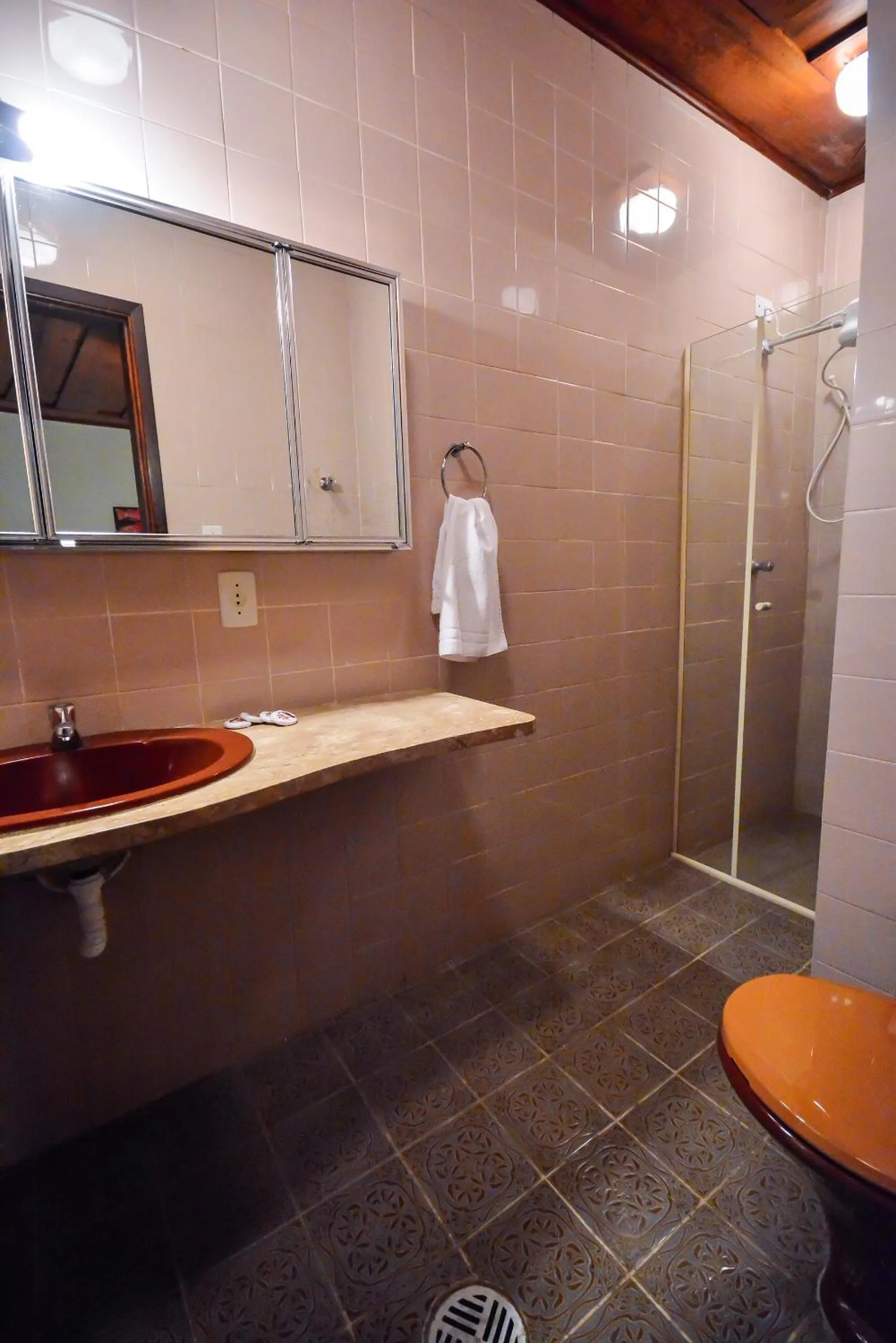 Bathroom in Pousada Estalagem Casa Grande