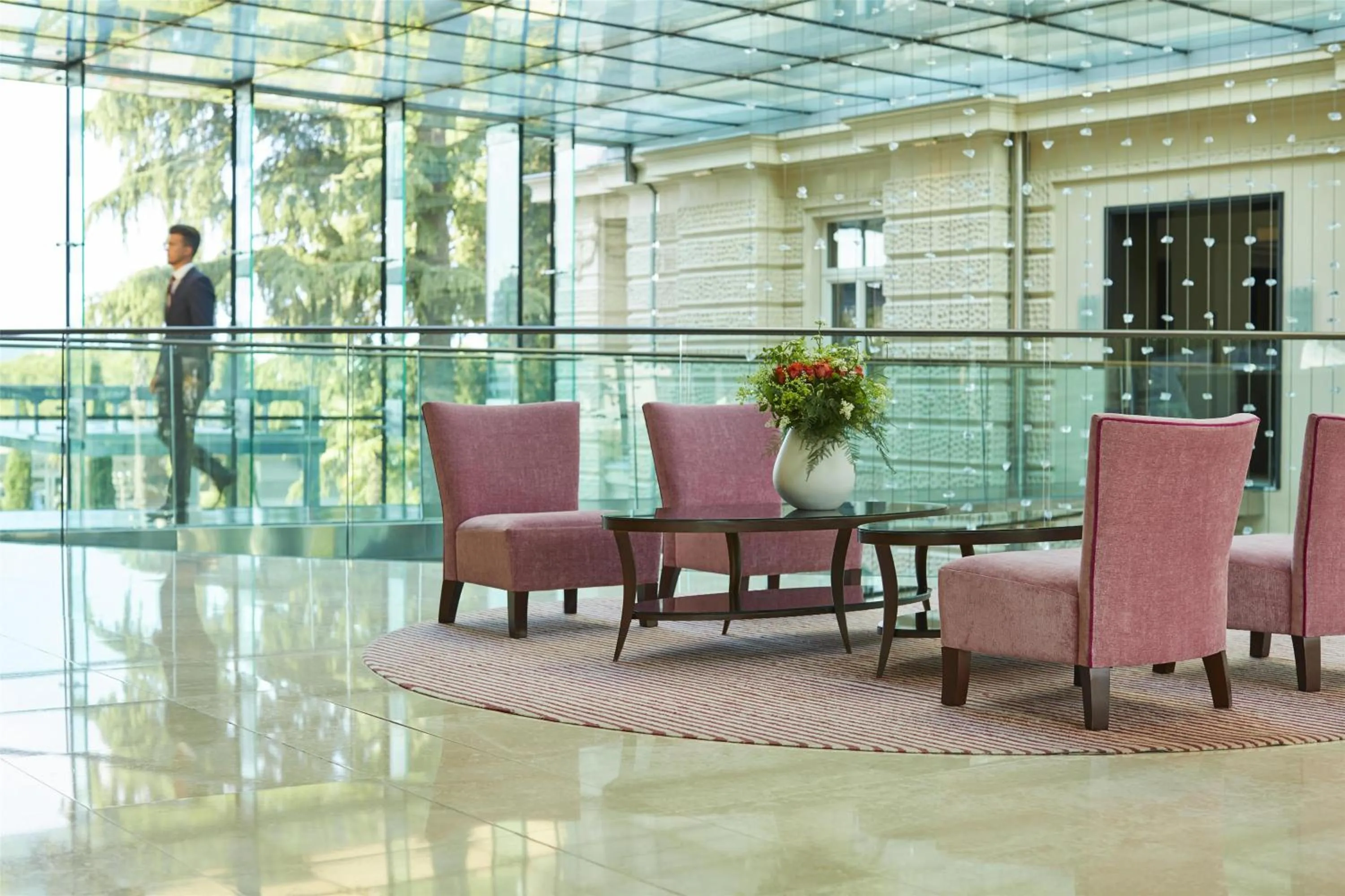 Lobby or reception in Hotel Kempinski Palace Portorož