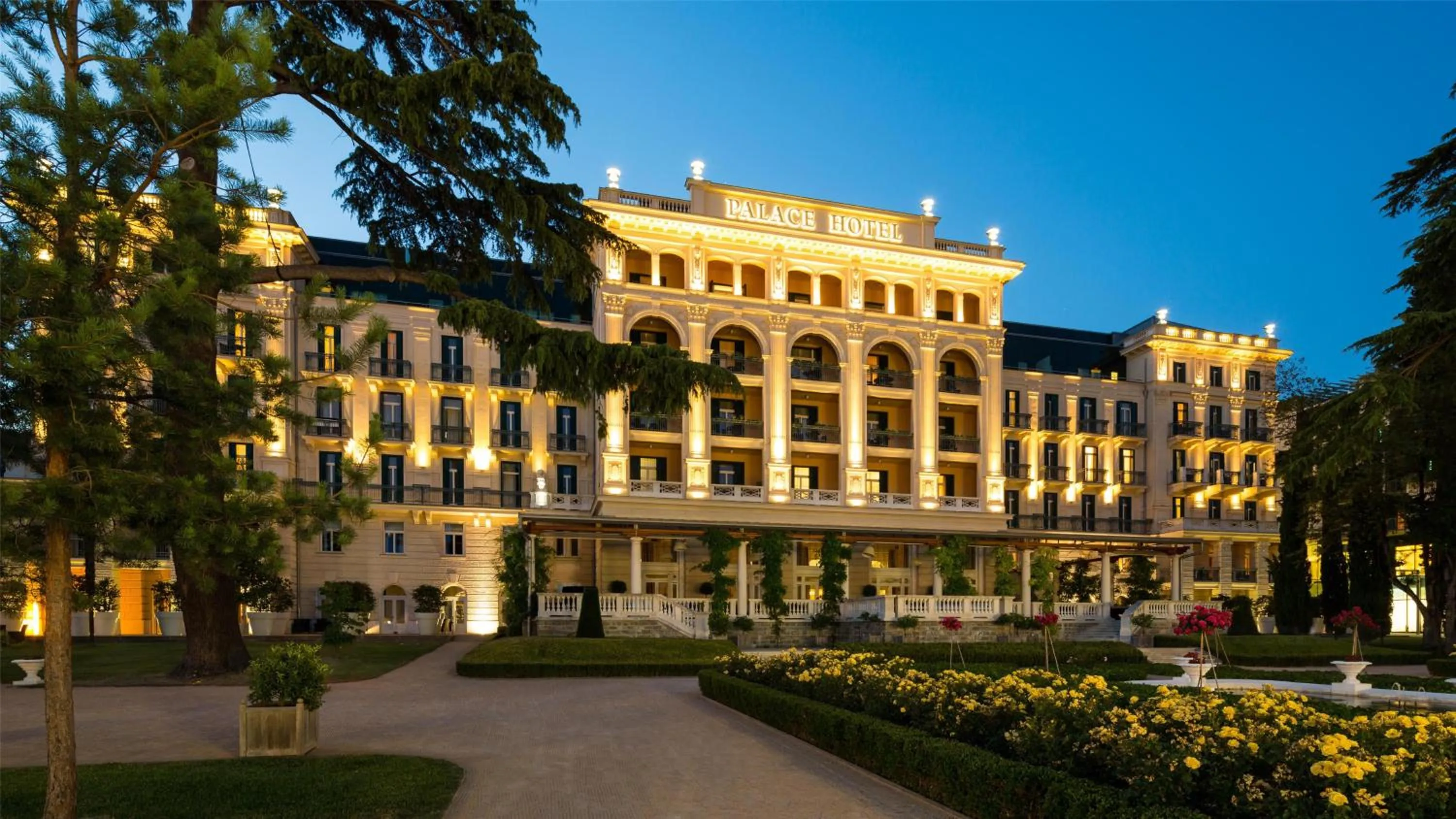 Property building in Hotel Kempinski Palace Portorož