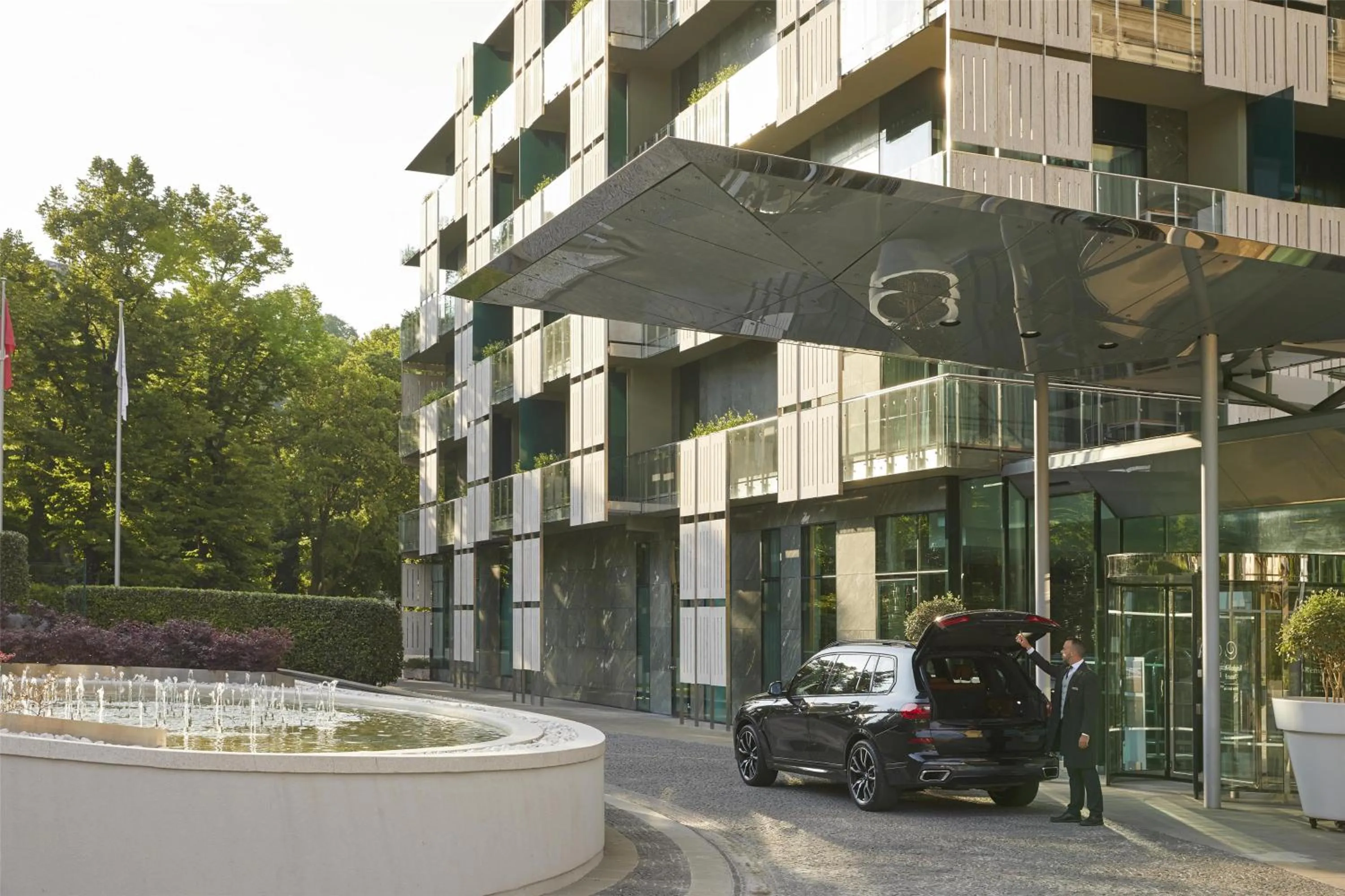 Property building in Hotel Kempinski Palace Portorož