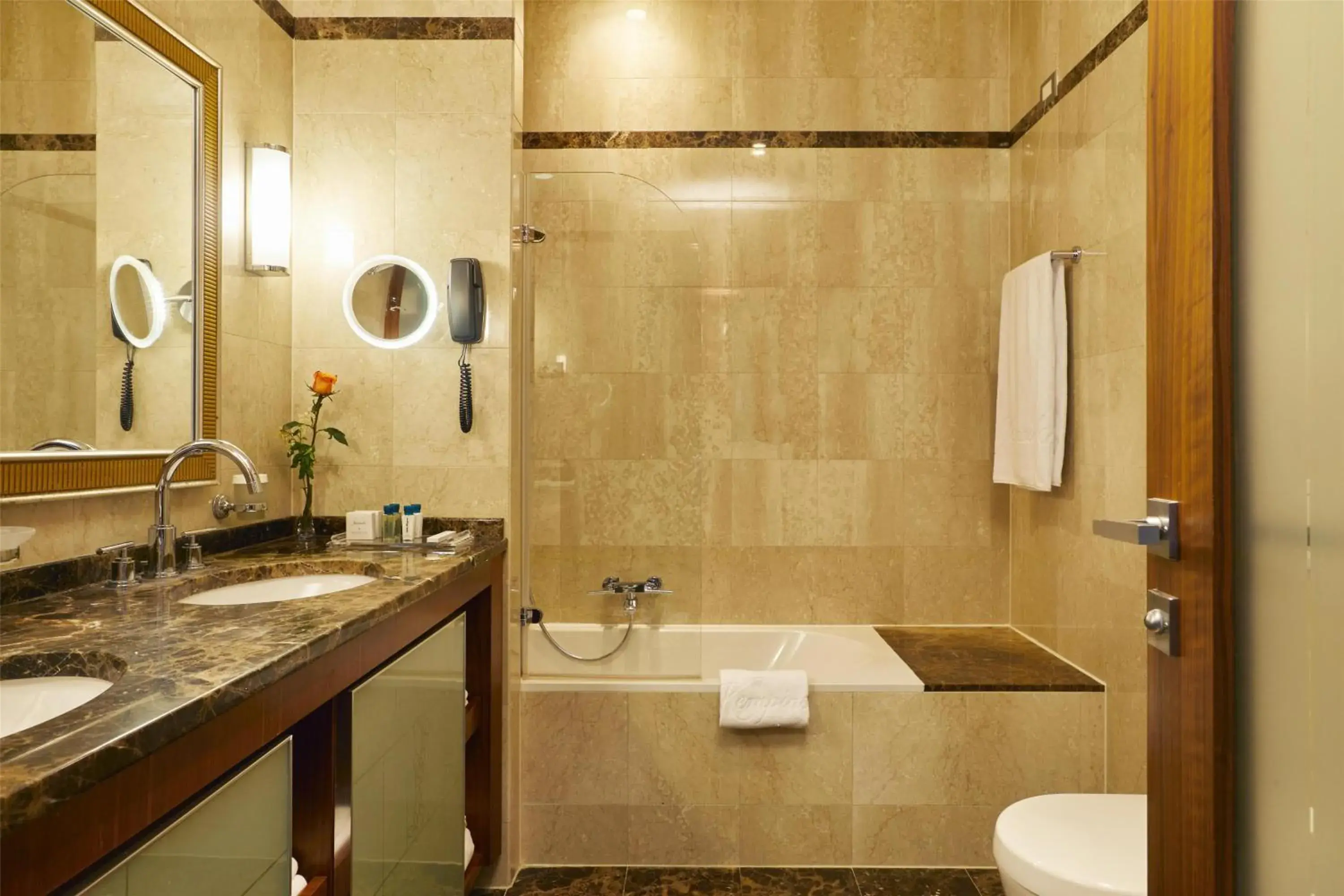 Bathroom in Hotel Kempinski Palace Portorož Bathroom in Hotel Kempinski Palace Portorož