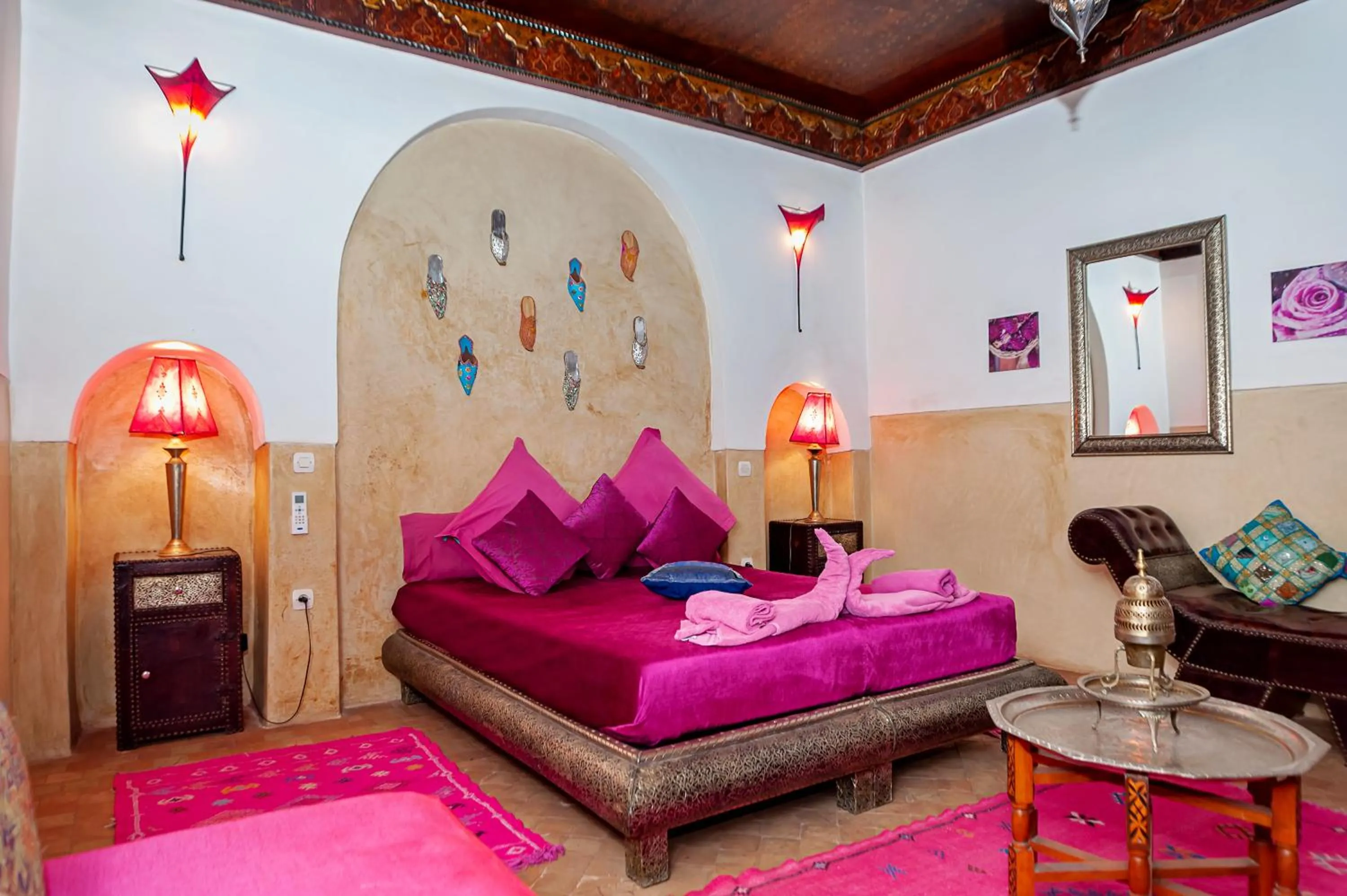 Bed in Riad Dar Nadwa