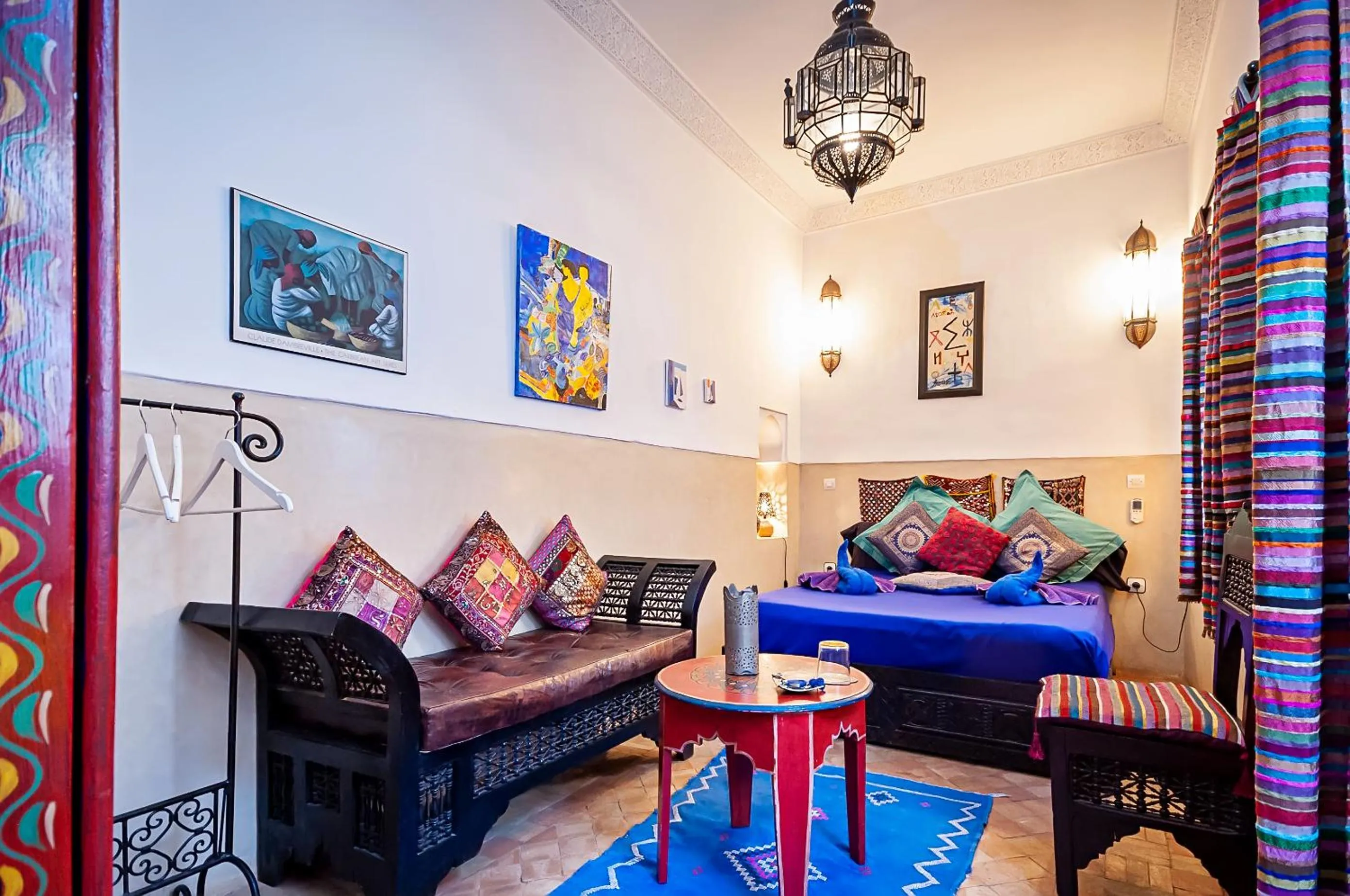 Seating area in Riad Dar Nadwa