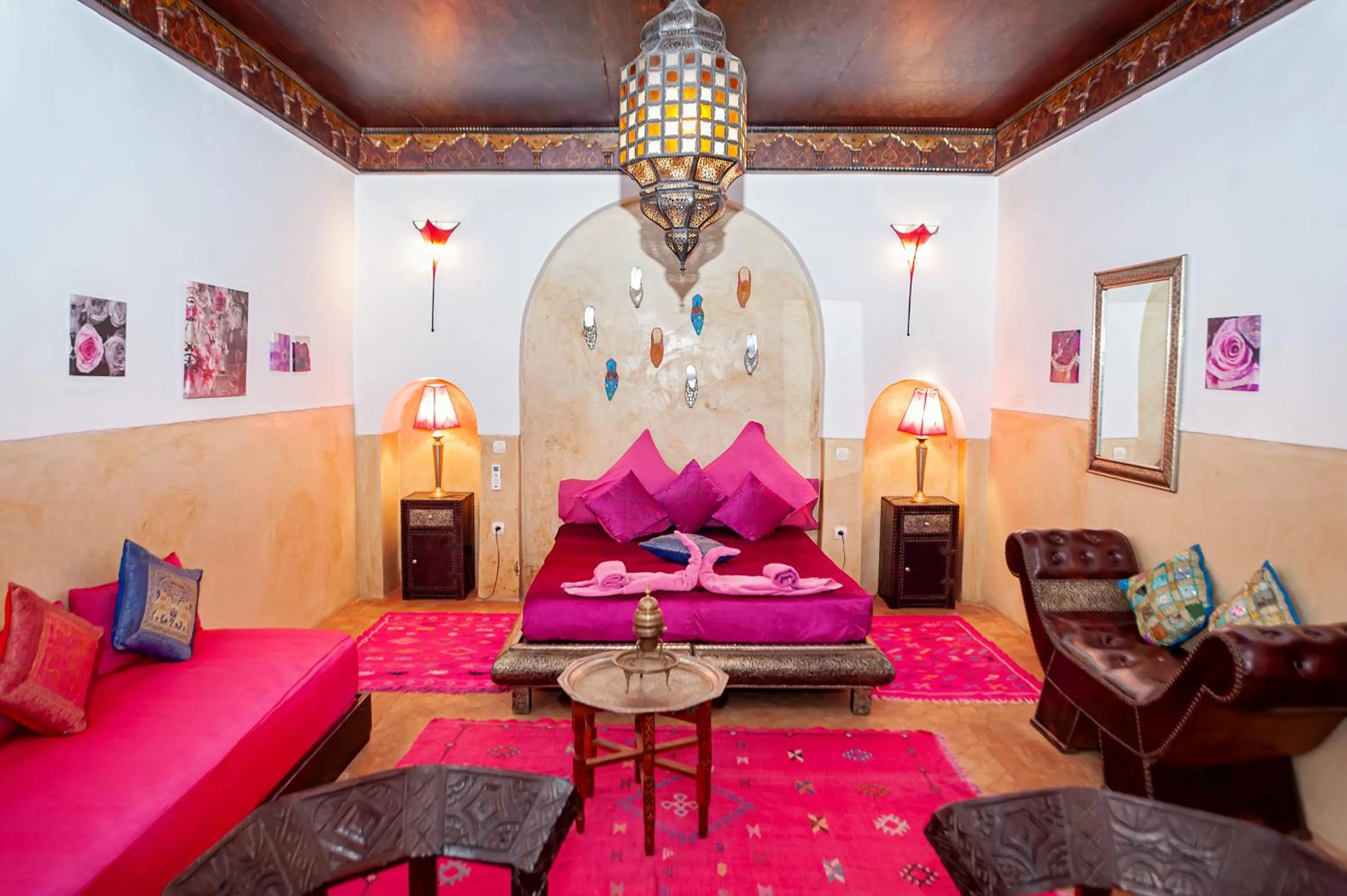 Bed in Riad Dar Nadwa