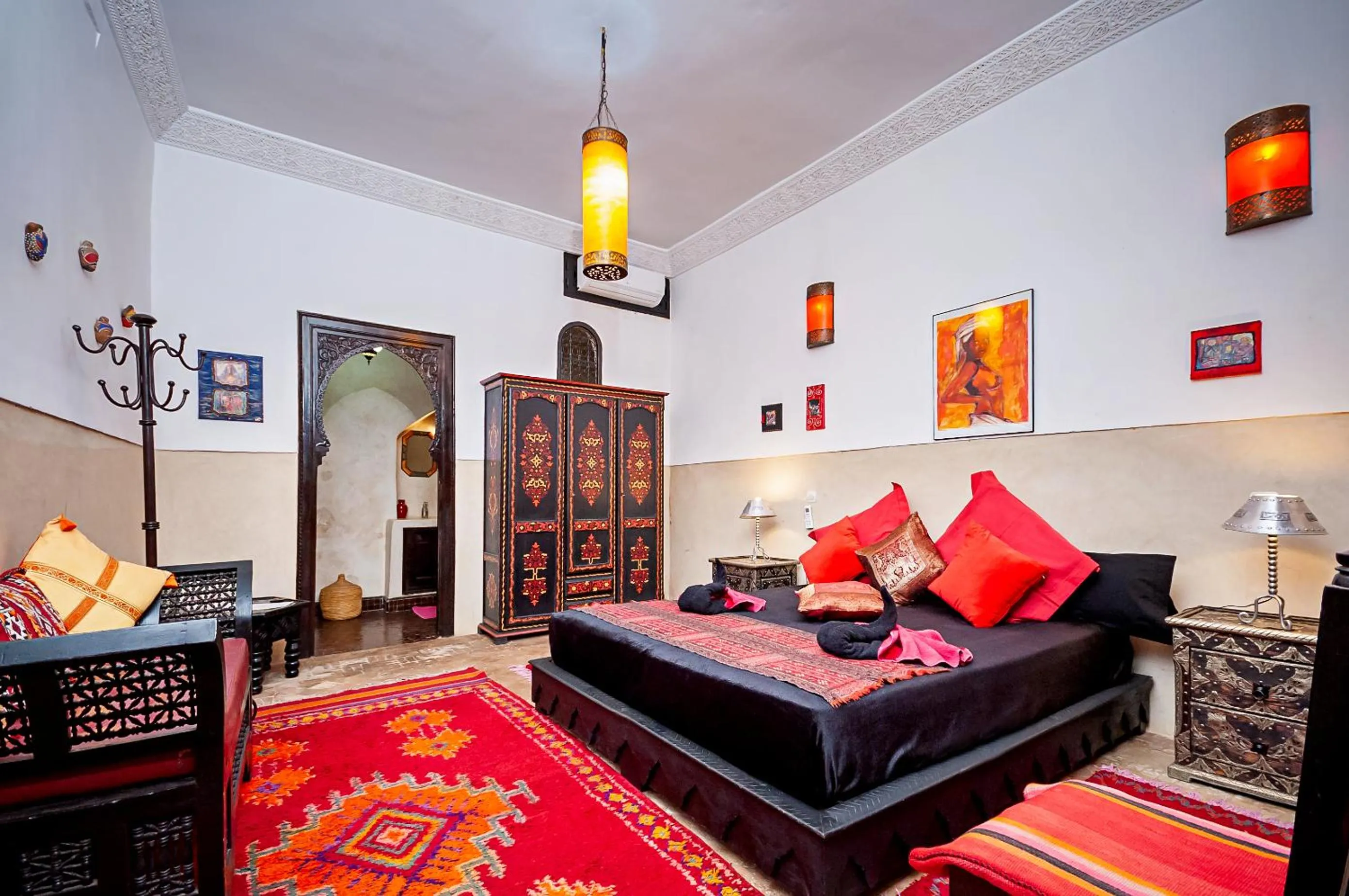 Bed in Riad Dar Nadwa