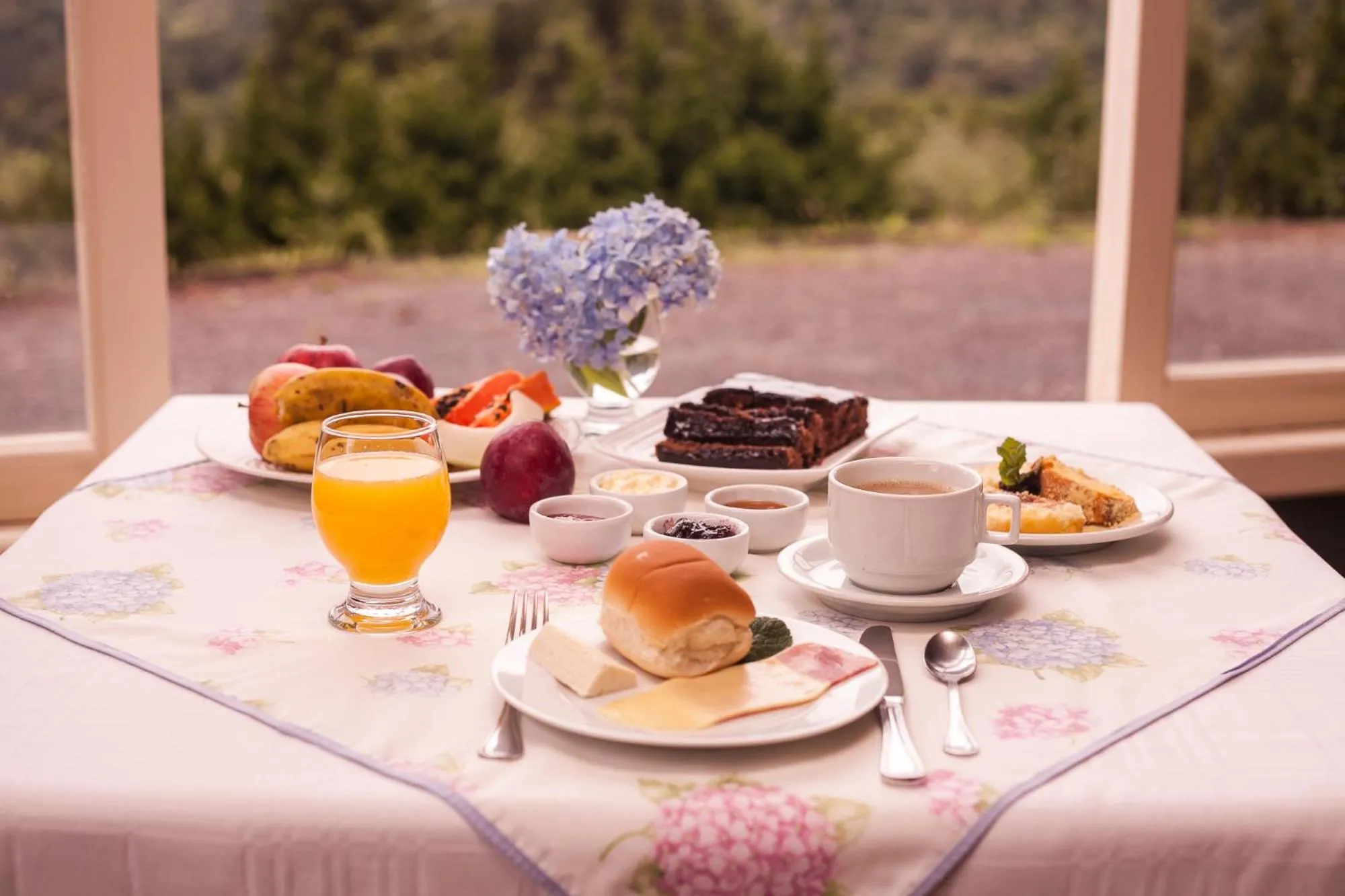 Breakfast in Pousada Pedra Preta
