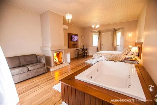 Bed in Pousada Pedra Preta