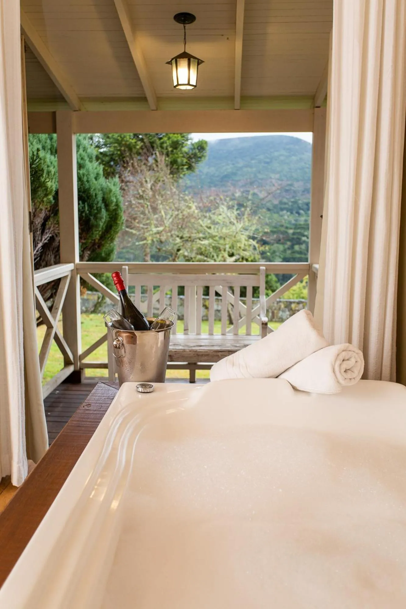 Bed in Pousada Pedra Preta