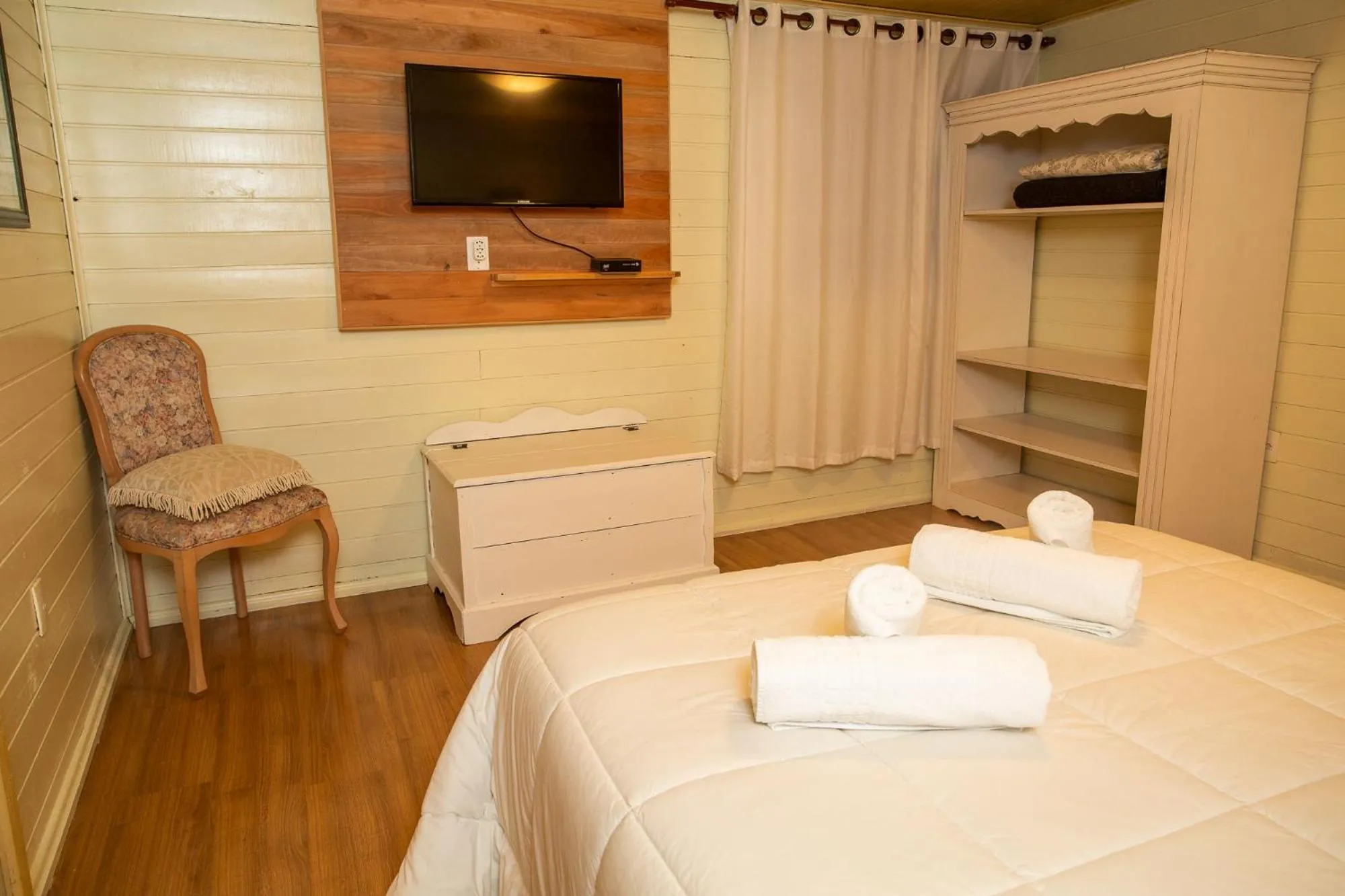 Bed in Pousada Pedra Preta