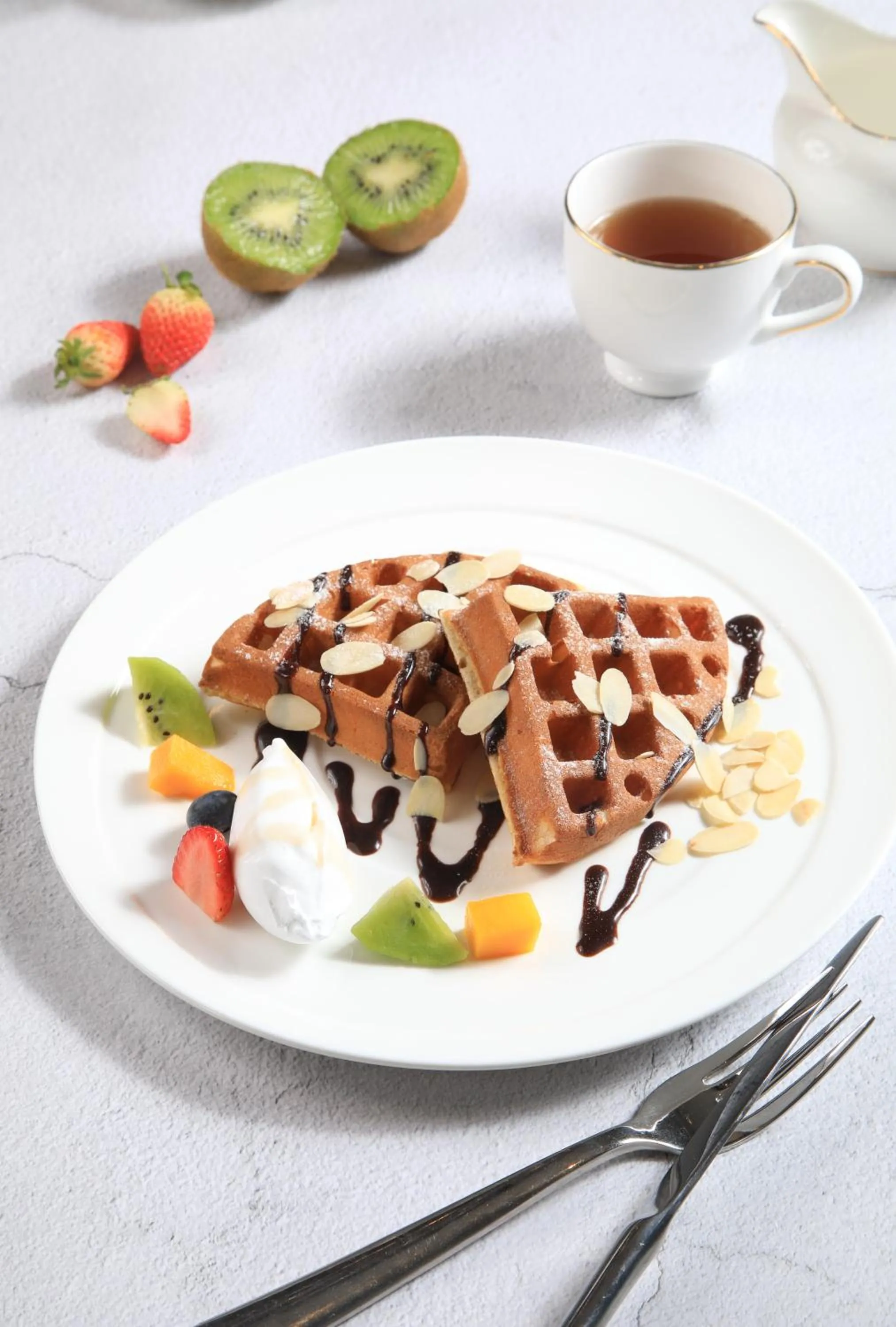 Breakfast in Wuxi Marriott Hotel Lihu Lake