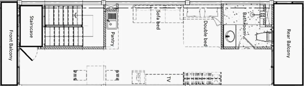 Floor plan in Live like a local in Ekkamai