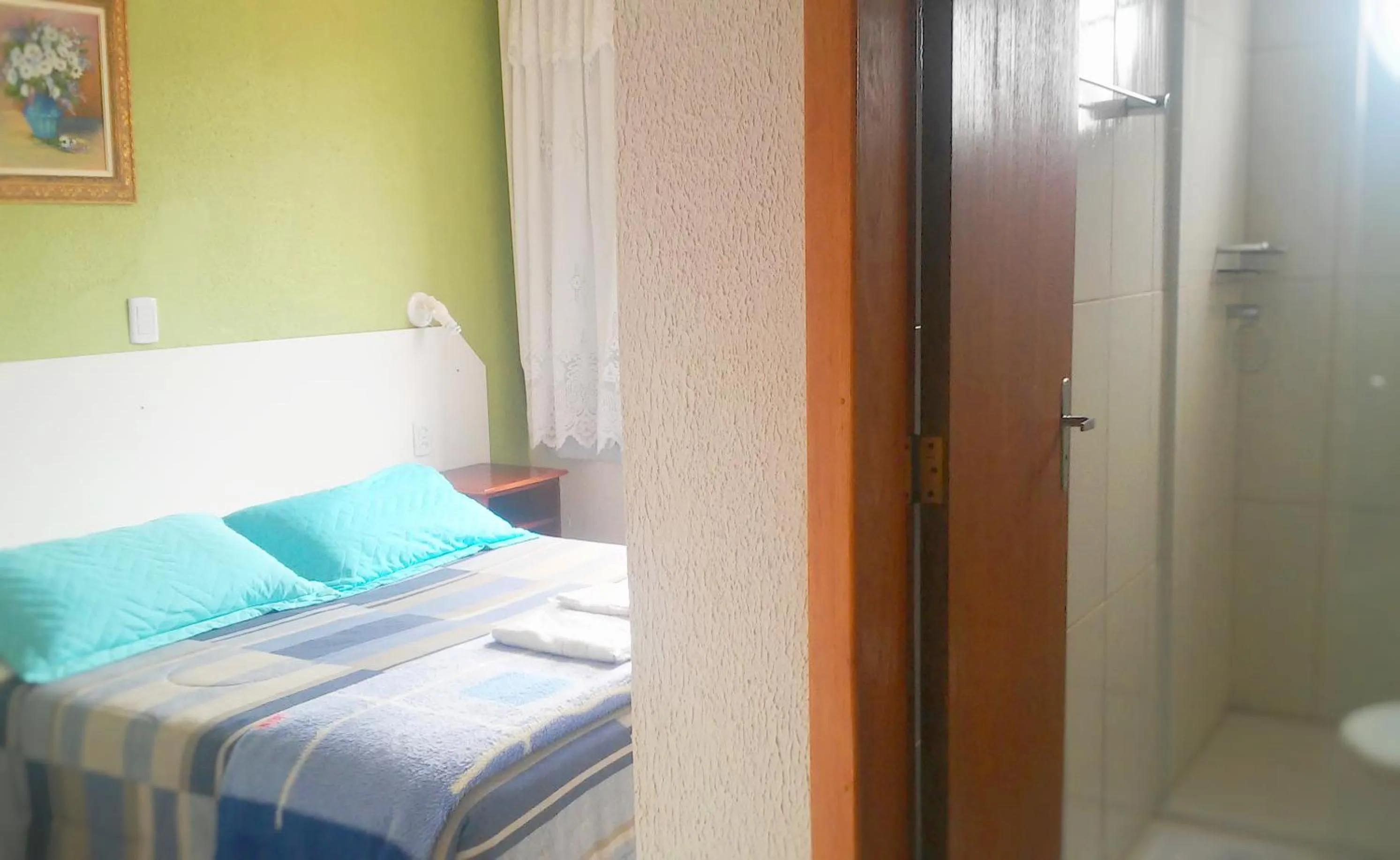 Bed in Urubici Park Hotel