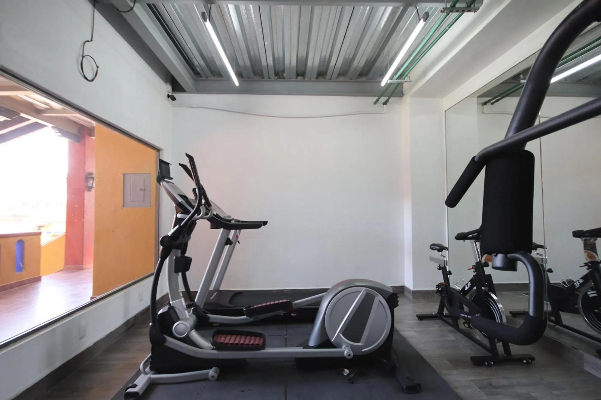 Fitness centre/facilities in Hotel Hacienda Don Cenobio