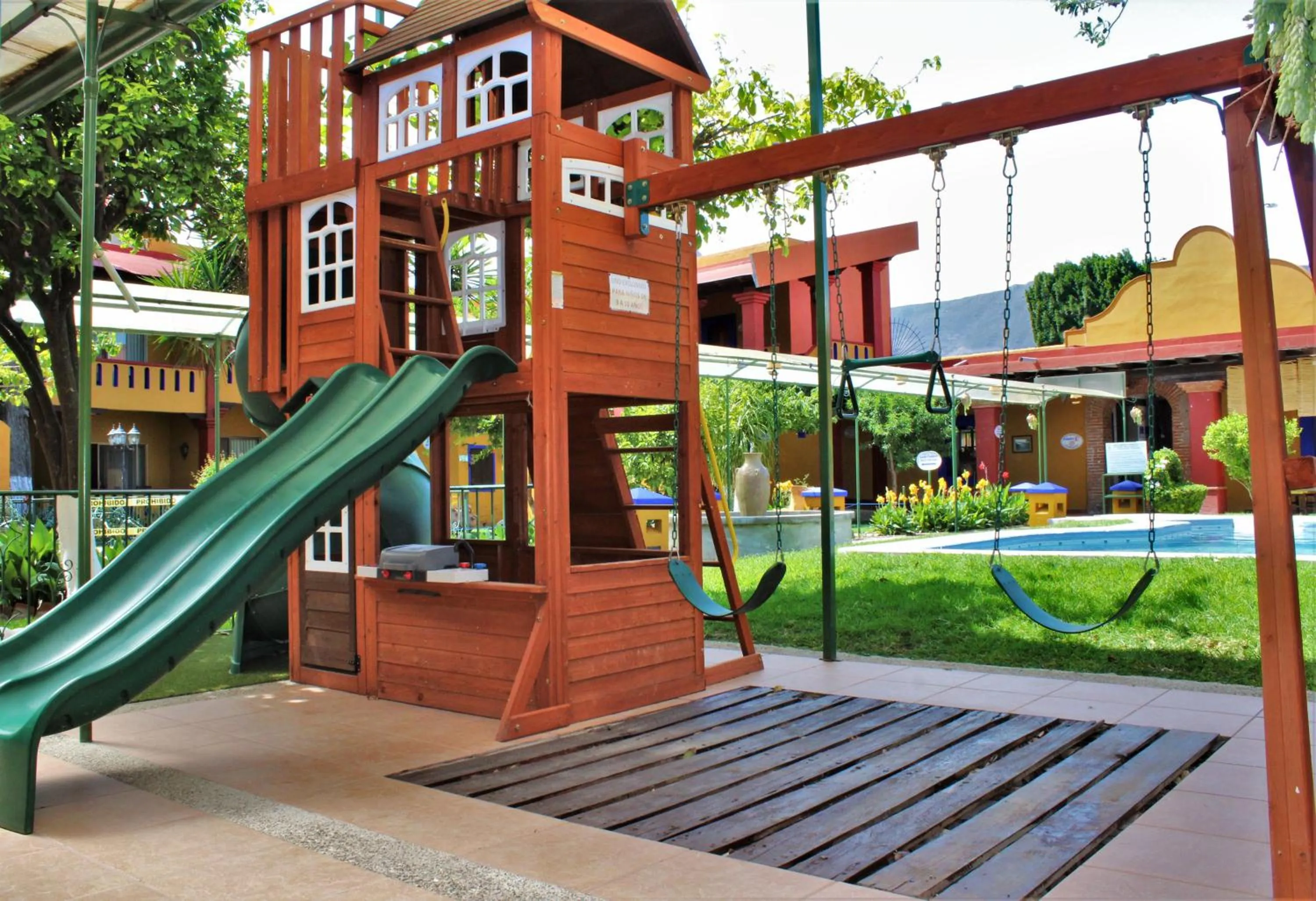 Property building in Hotel Hacienda Don Cenobio