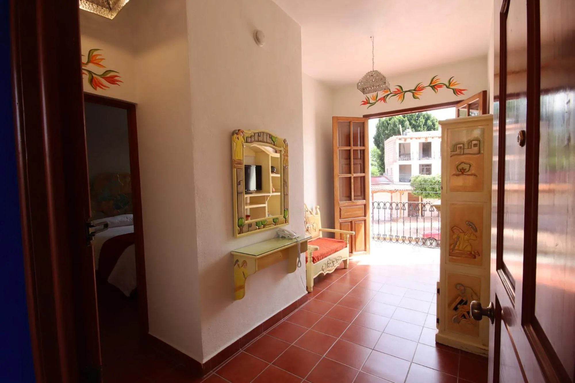 Living room in Hotel Hacienda Don Cenobio