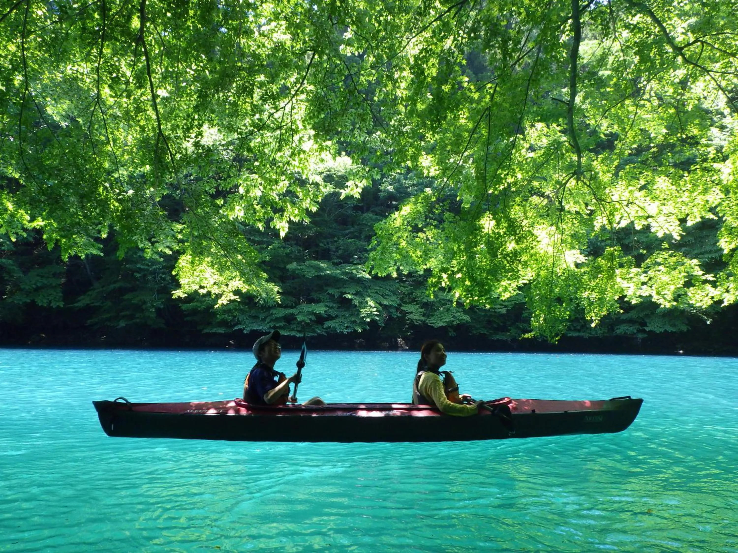 Canoeing in Shima-Onsen Toshimaya
