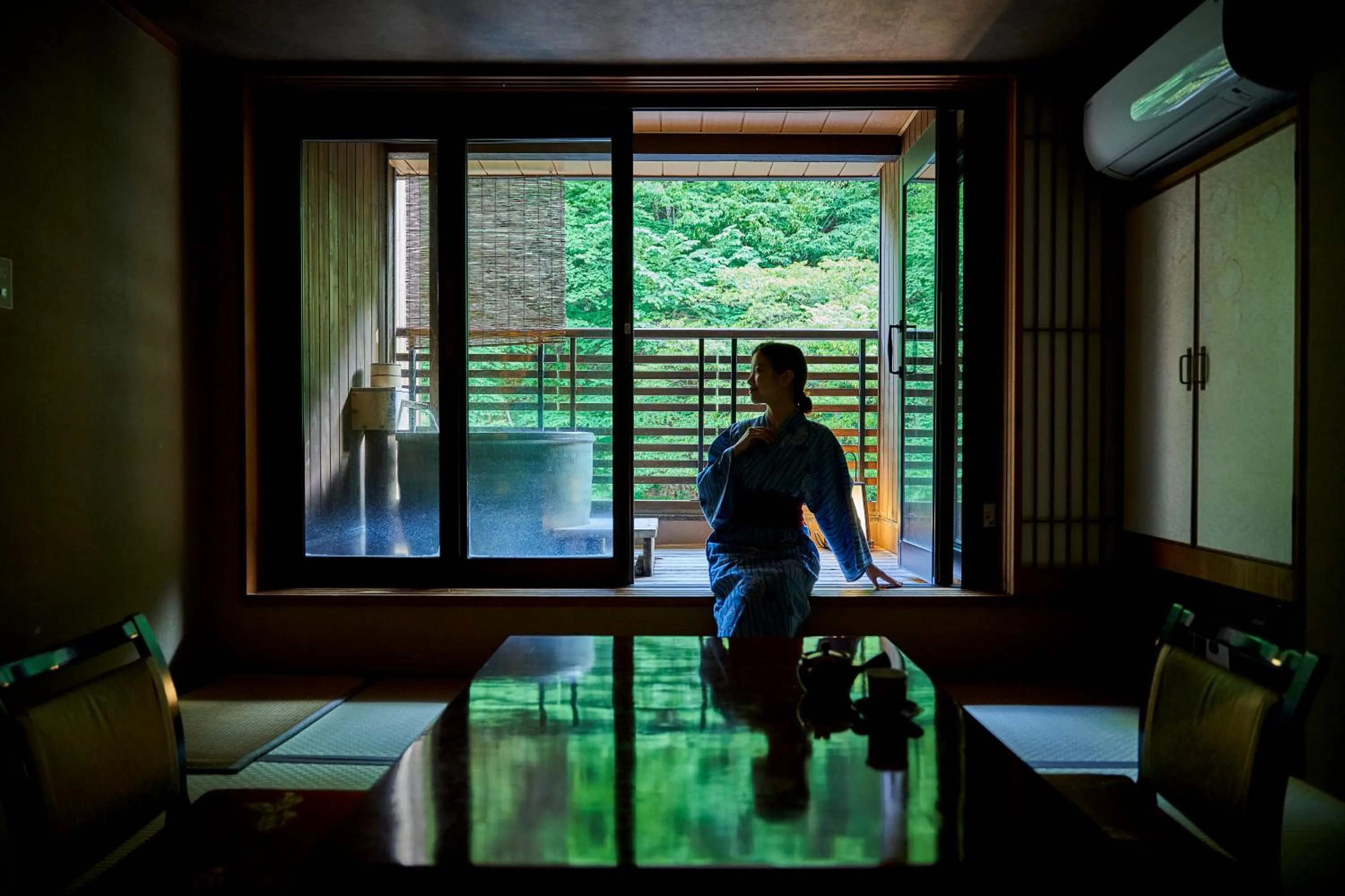 People in Shima-Onsen Toshimaya
