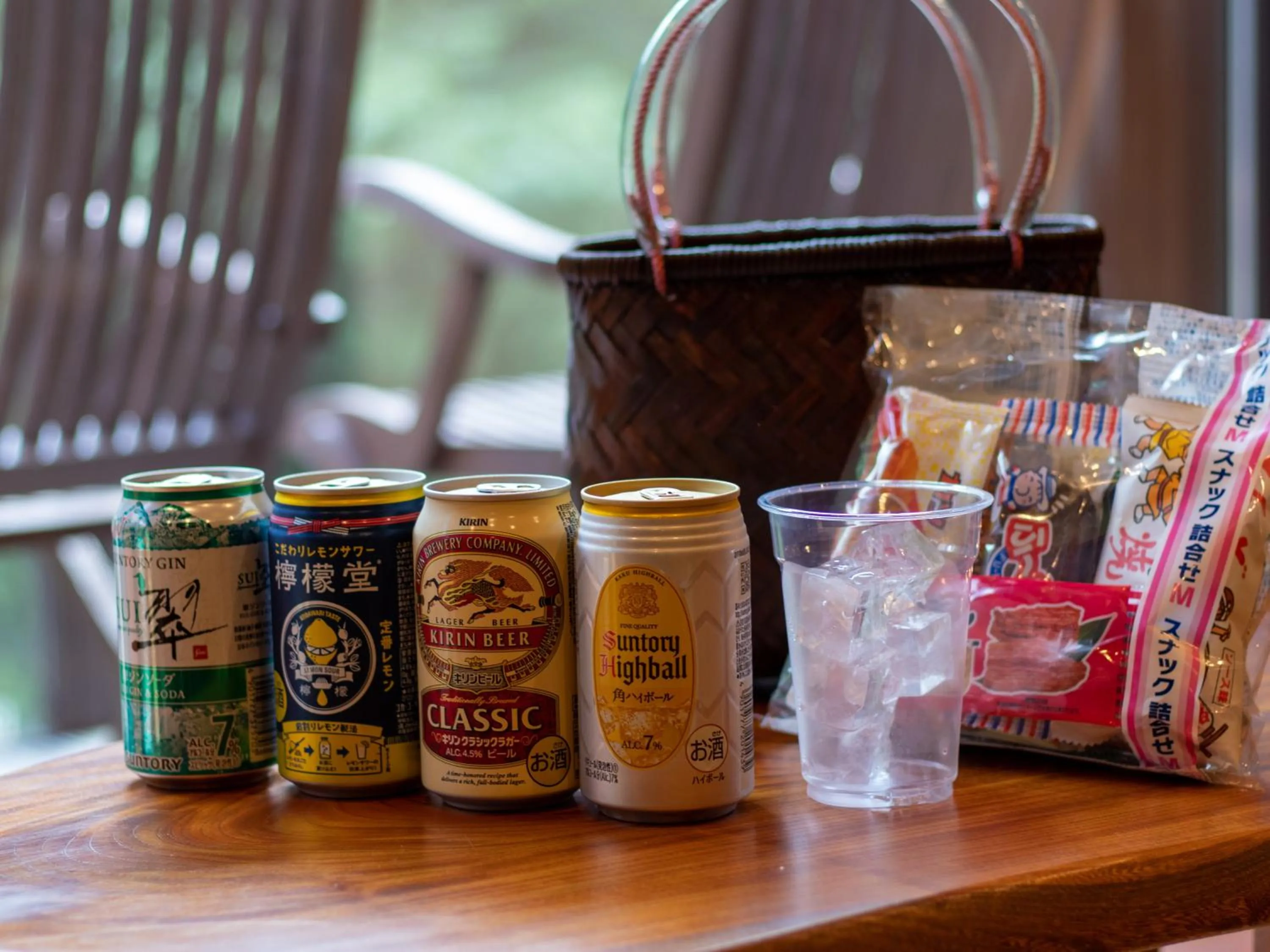 Drinks in Shima-Onsen Toshimaya