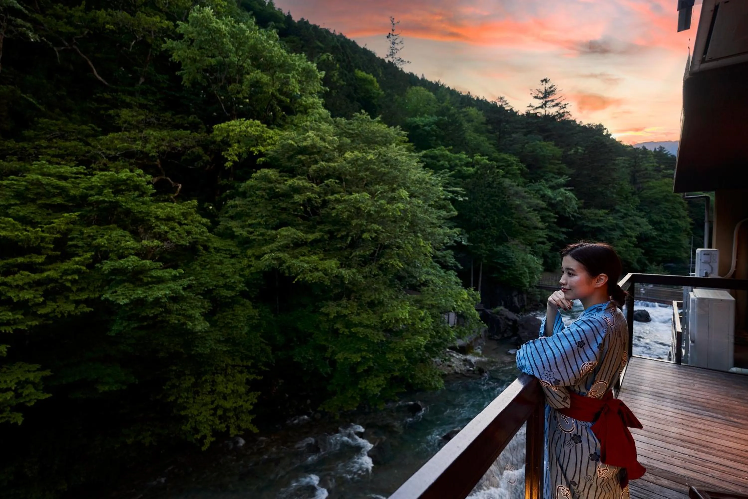 Balcony/Terrace in Shima-Onsen Toshimaya