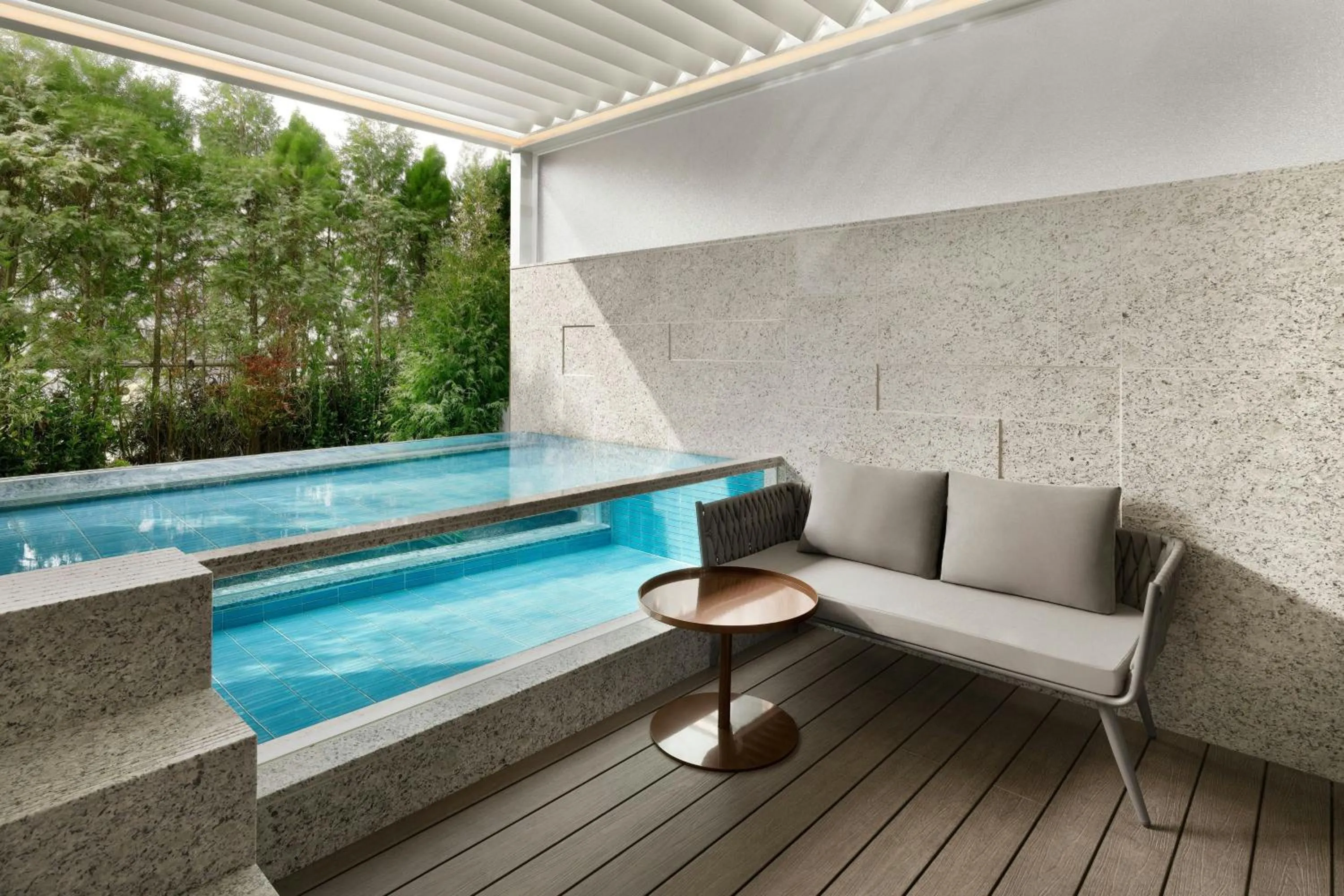 Swimming pool in AC Hotel by Marriott Seoul Gangnam