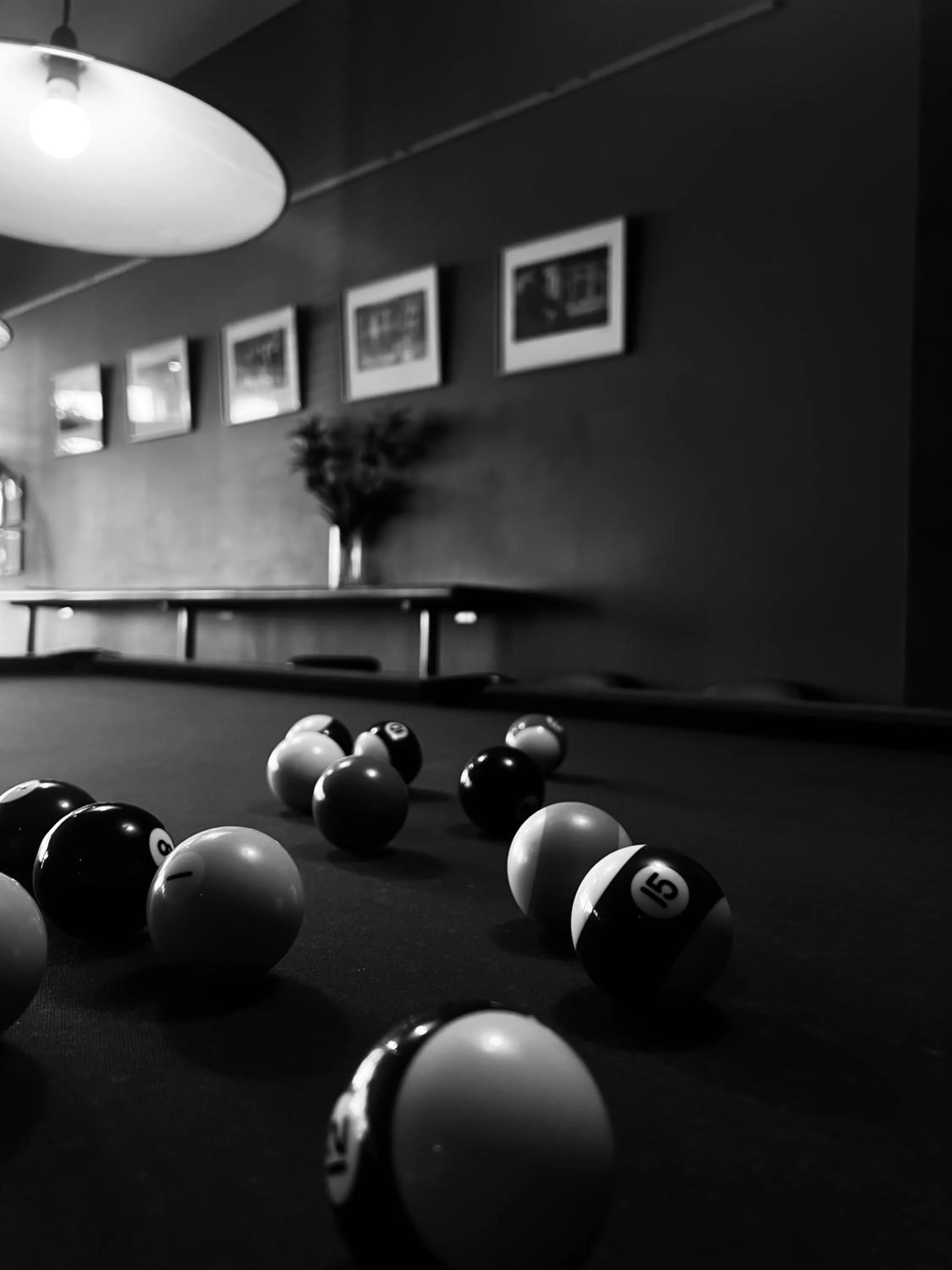 Billiard in On Top Backpackers
