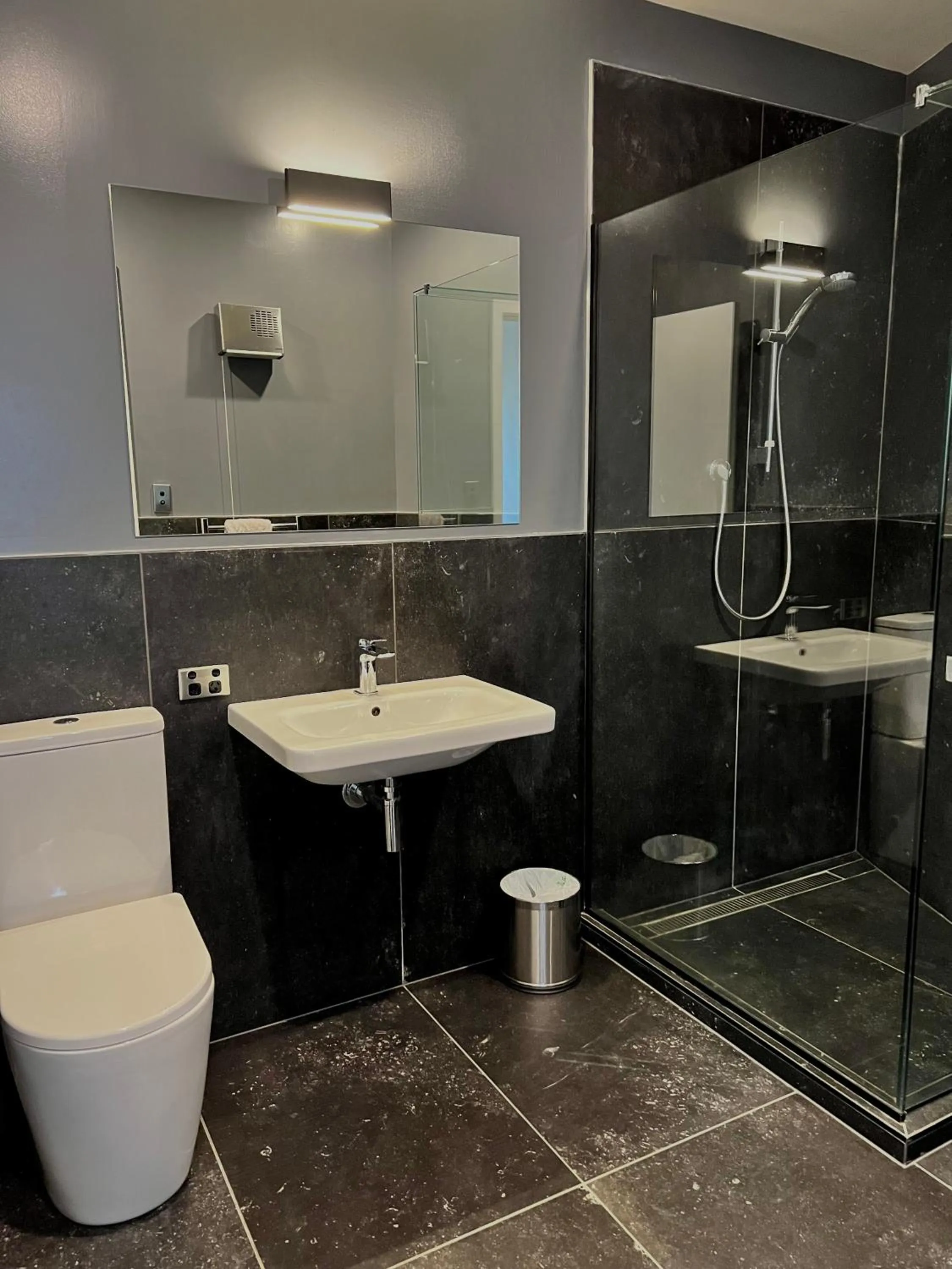 Shower in On Top Backpackers