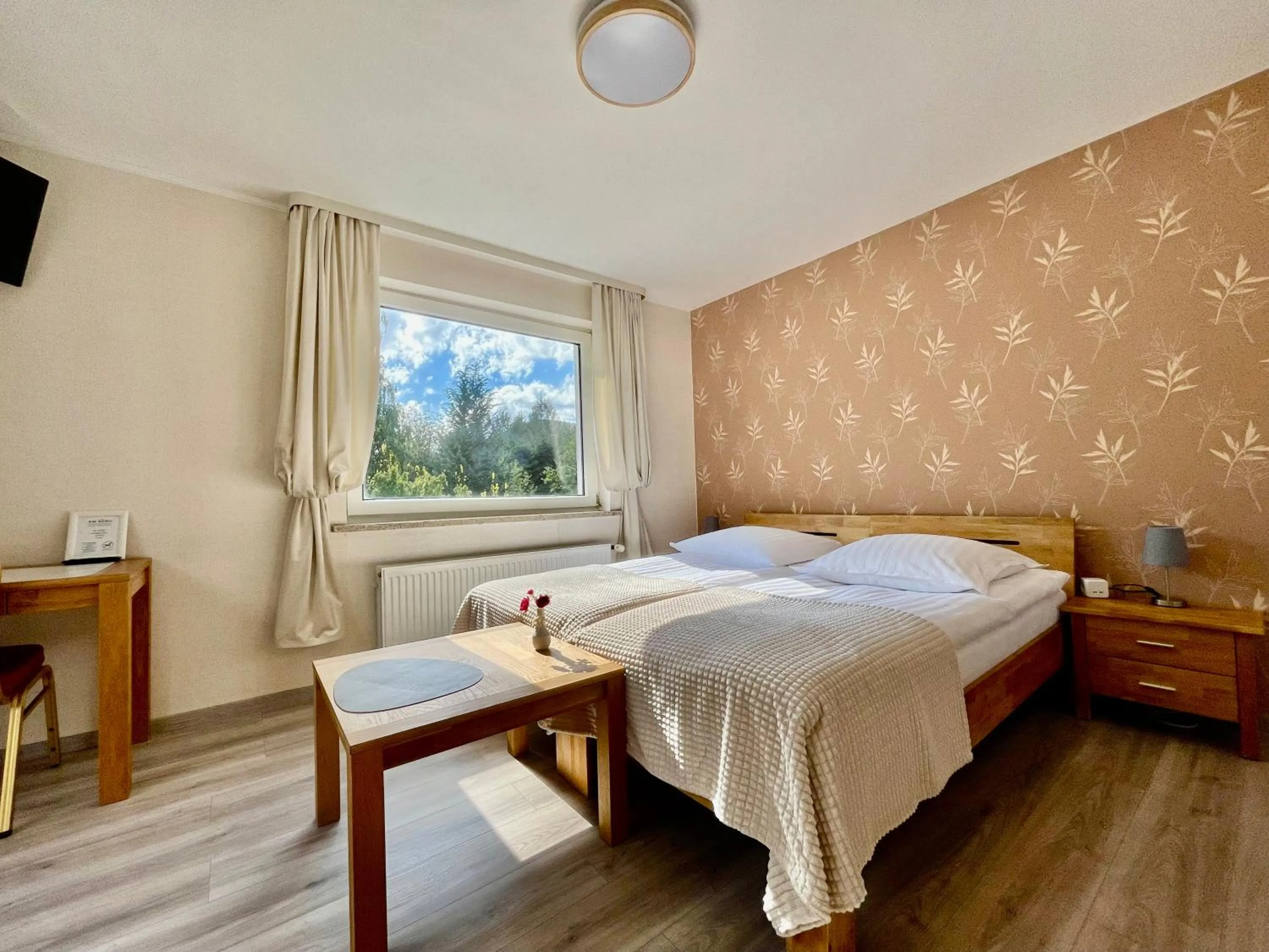 Photo of the whole room, Bed in AM BERG Hotel