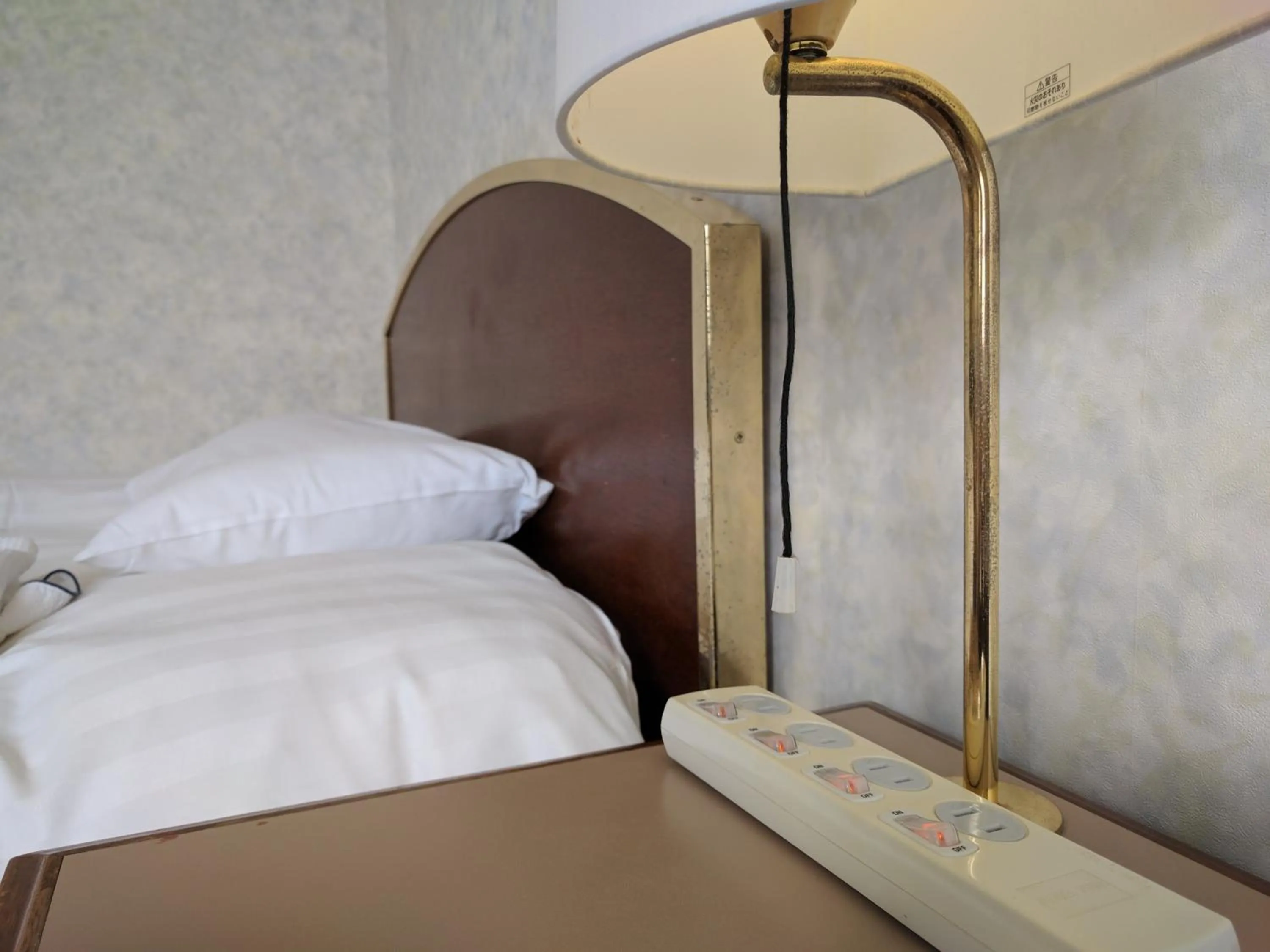 Bed in Hotel Harbour Yokosuka