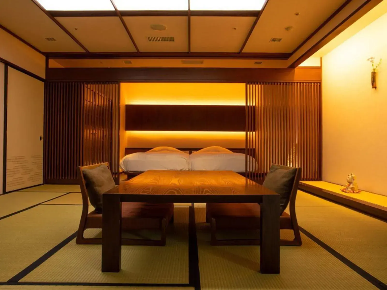 Bedroom, Bed in Shima Yamaguchikan Bedroom, Bed in Shima Yamaguchikan