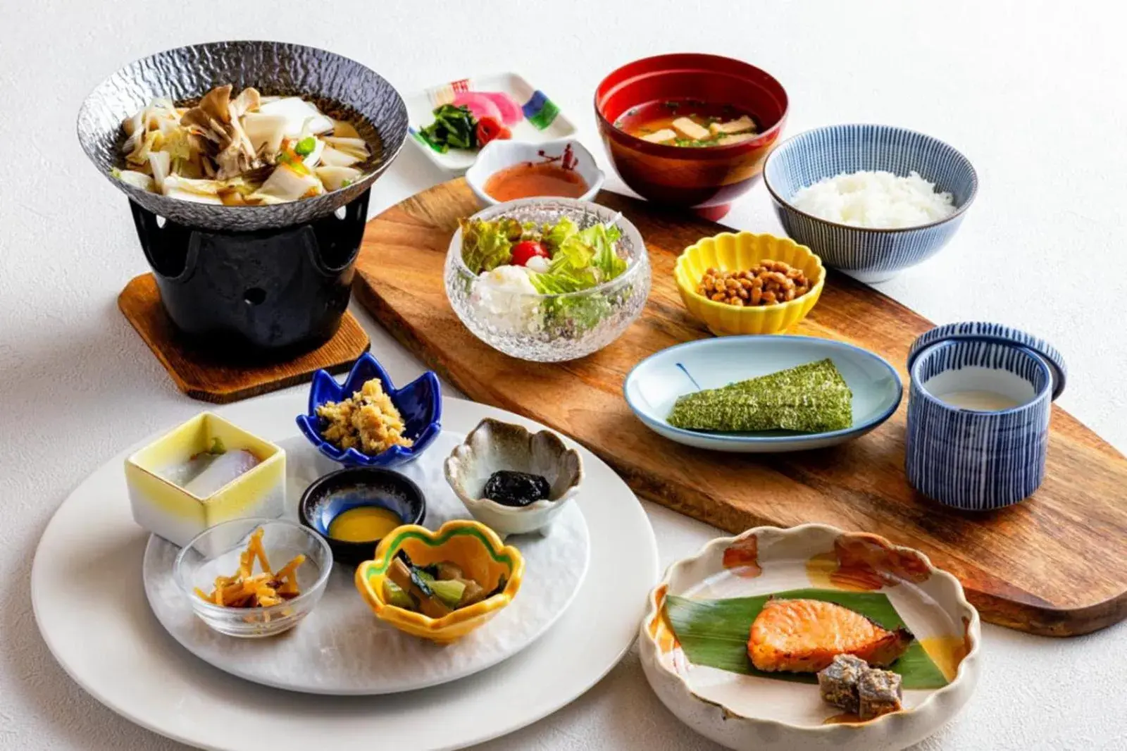 Asian breakfast in Shima Yamaguchikan Asian breakfast in Shima Yamaguchikan