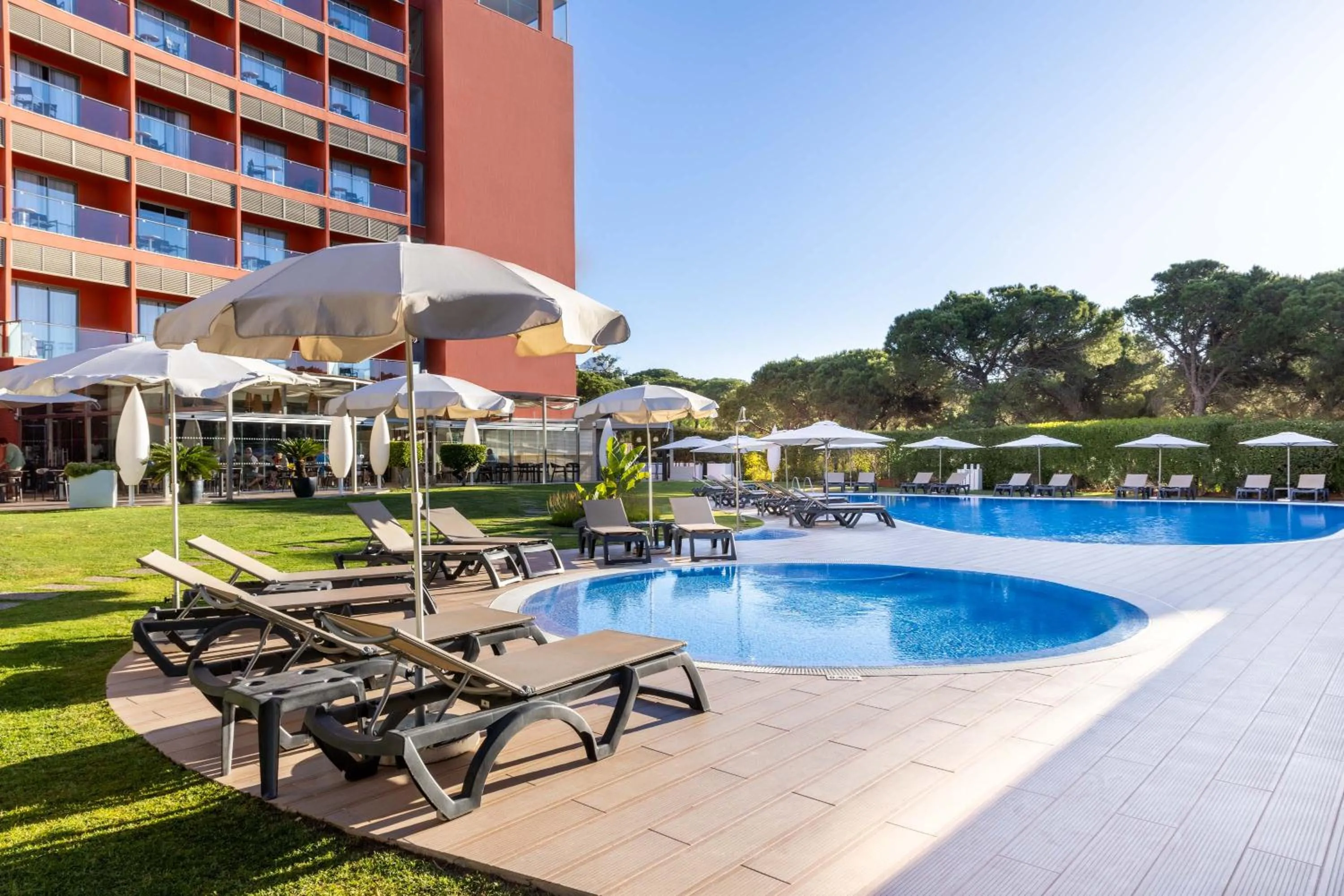 Swimming pool in Aqua Pedra Dos Bicos Design Beach Hotel - Adults Friendly