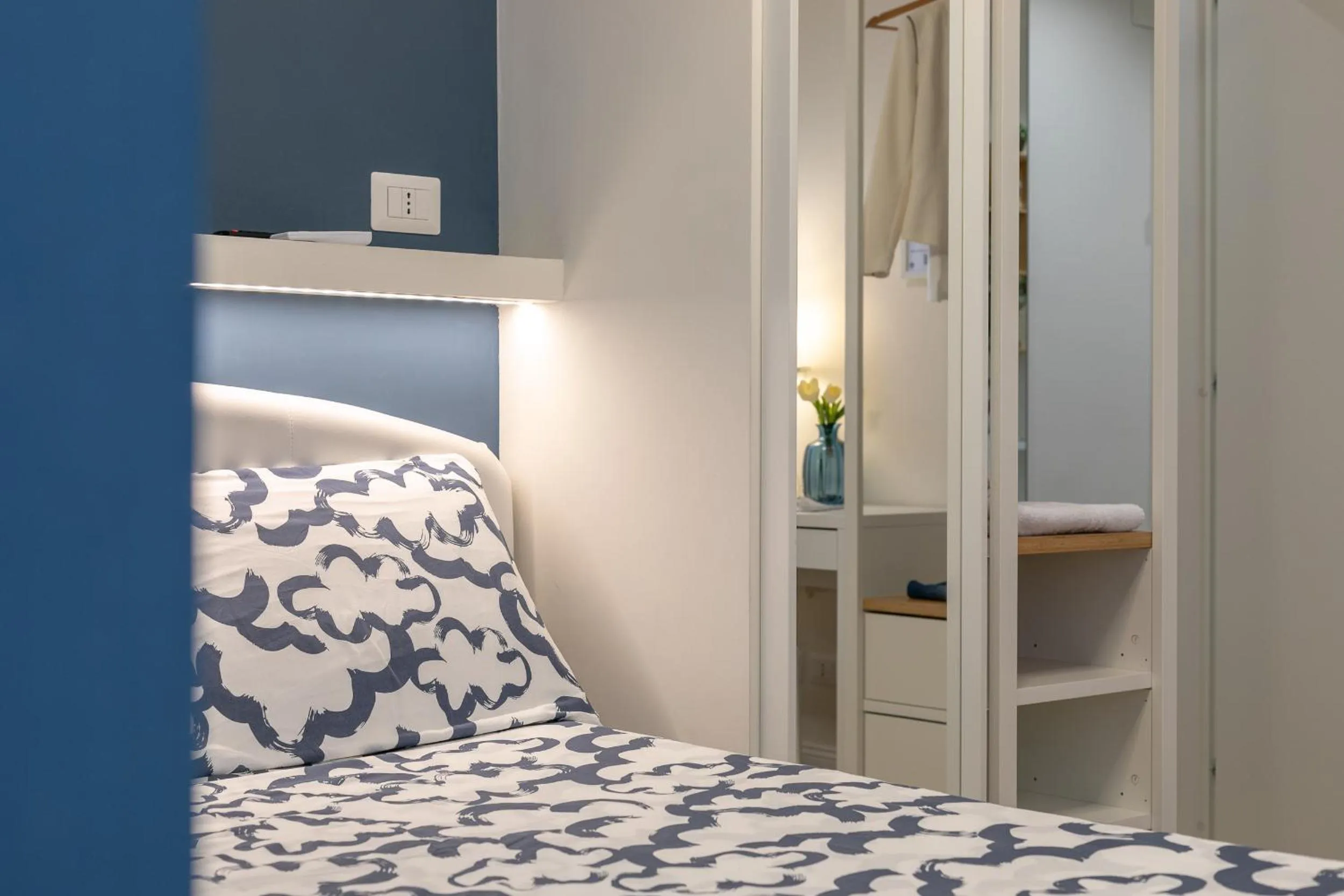 Bed in B&B Pensieri d'autore - Parcheggio e Self Check-in