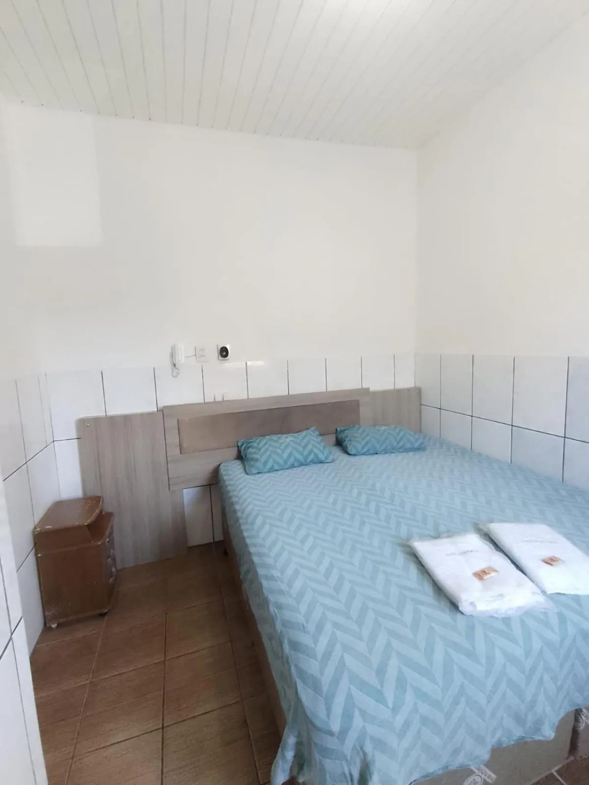 Bed in Hotel Anacleto