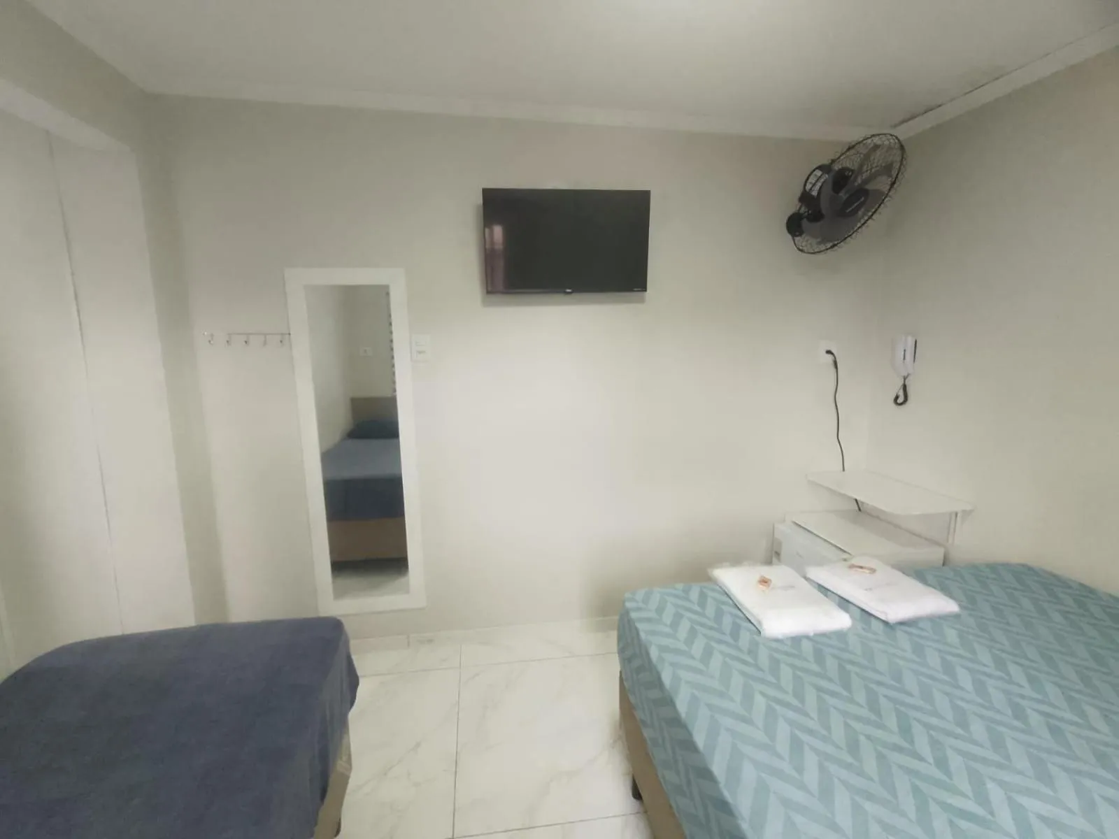 Bed in Hotel Anacleto