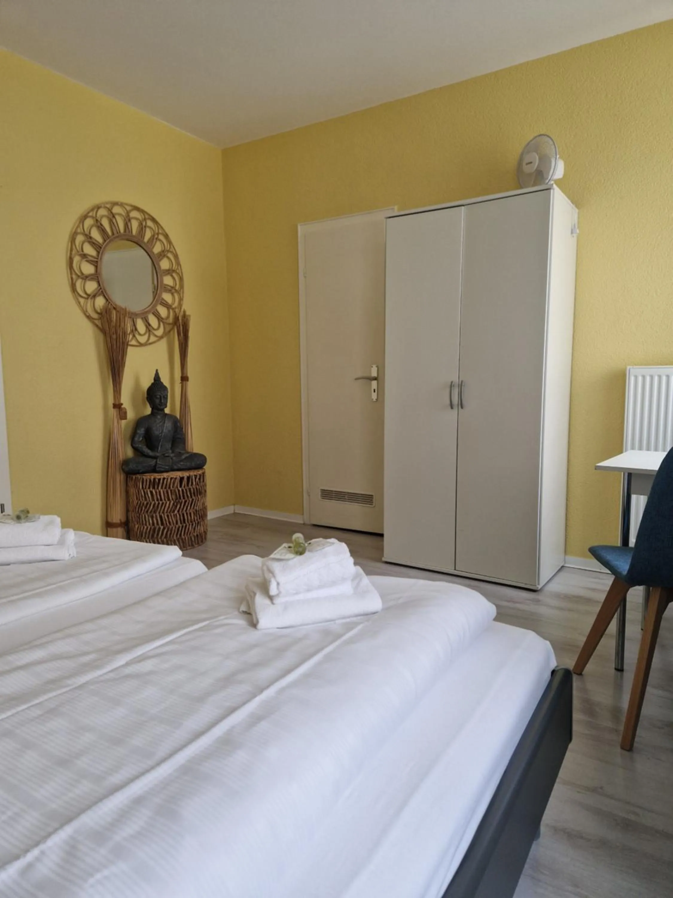 Bed in Ricks City Hotel