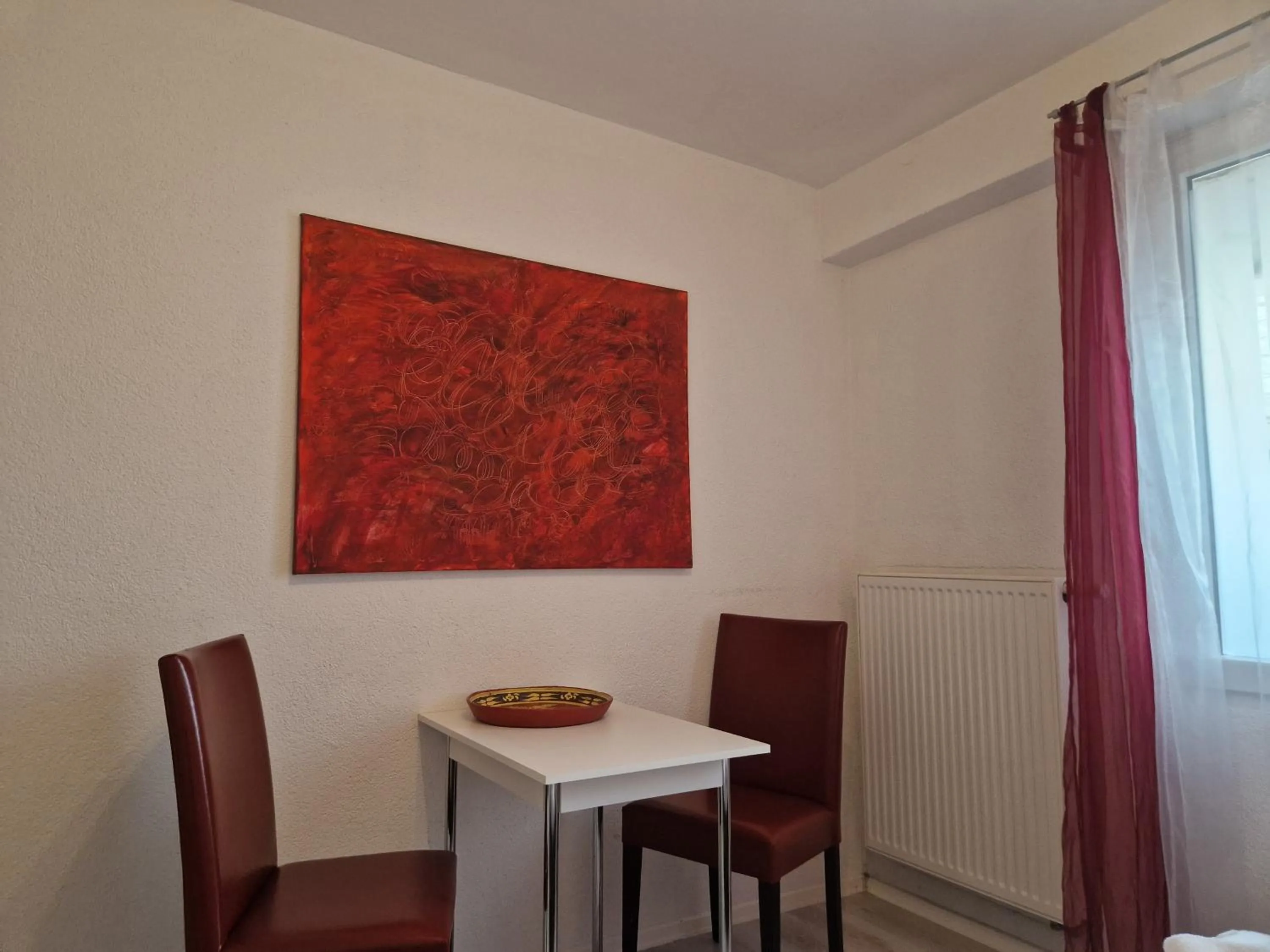 Seating area in Ricks City Hotel