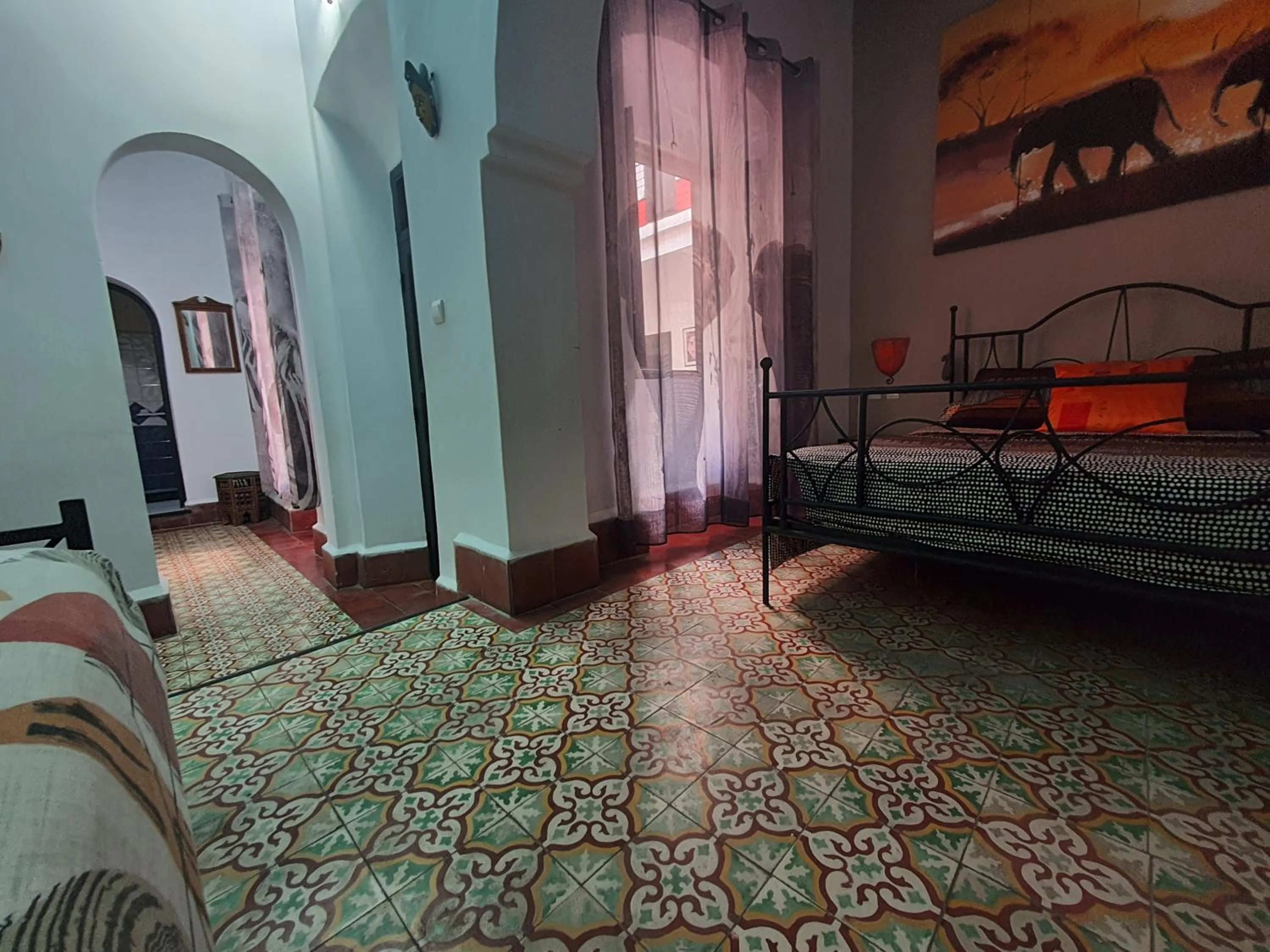 Bedroom, Bed in Riad Sidi Magdoul