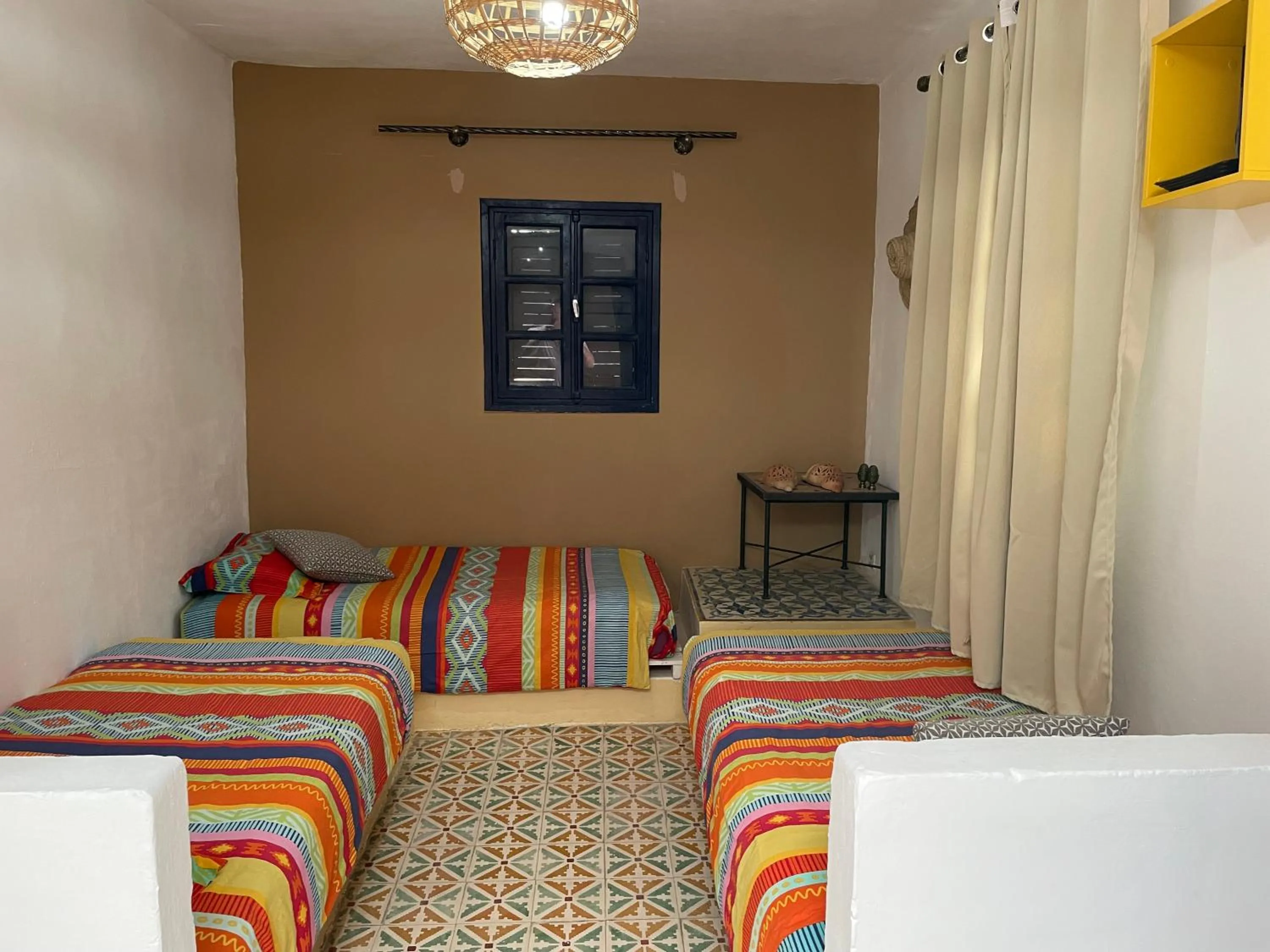 Bed in Riad Sidi Magdoul