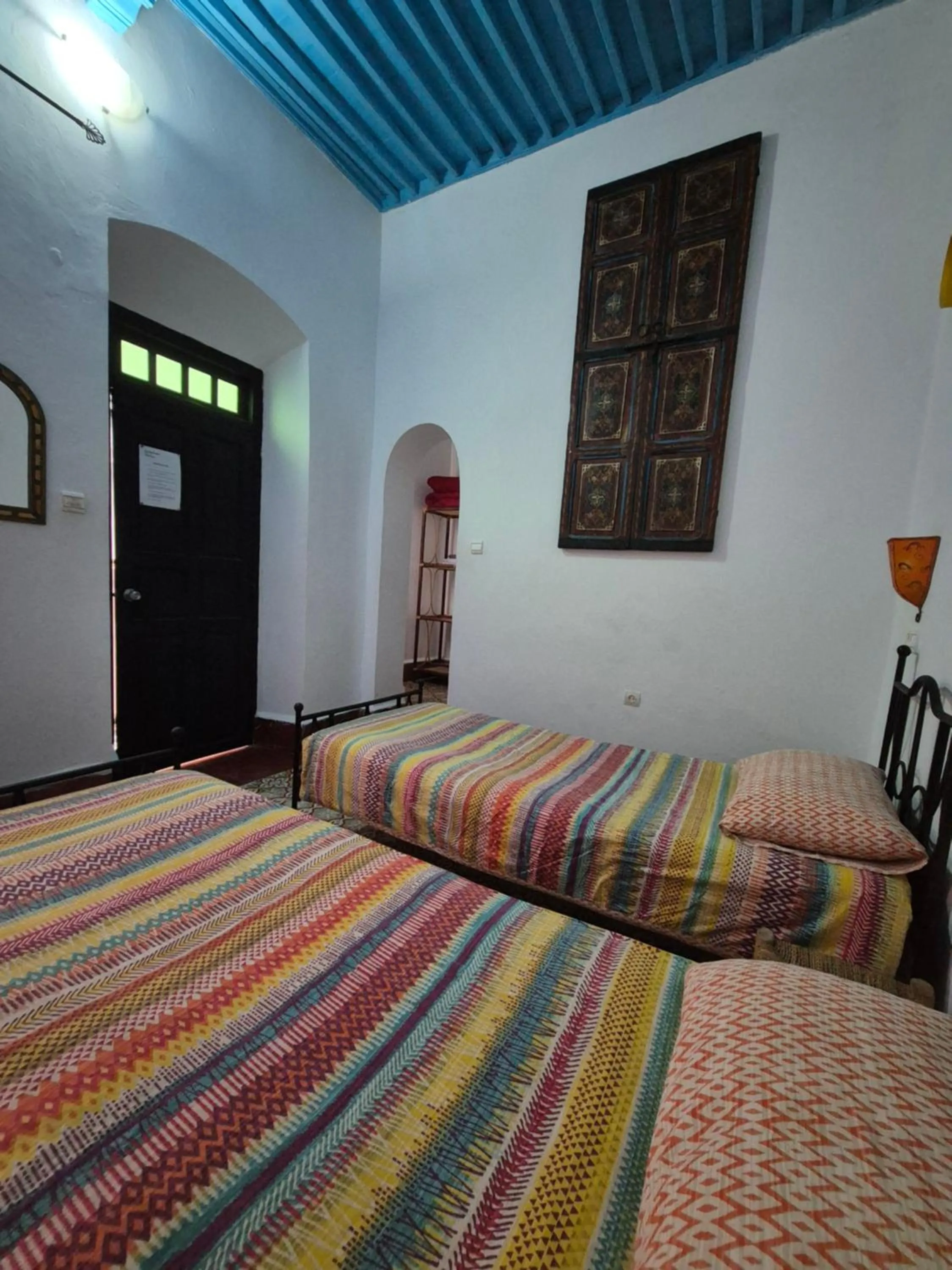 Bed in Riad Sidi Magdoul