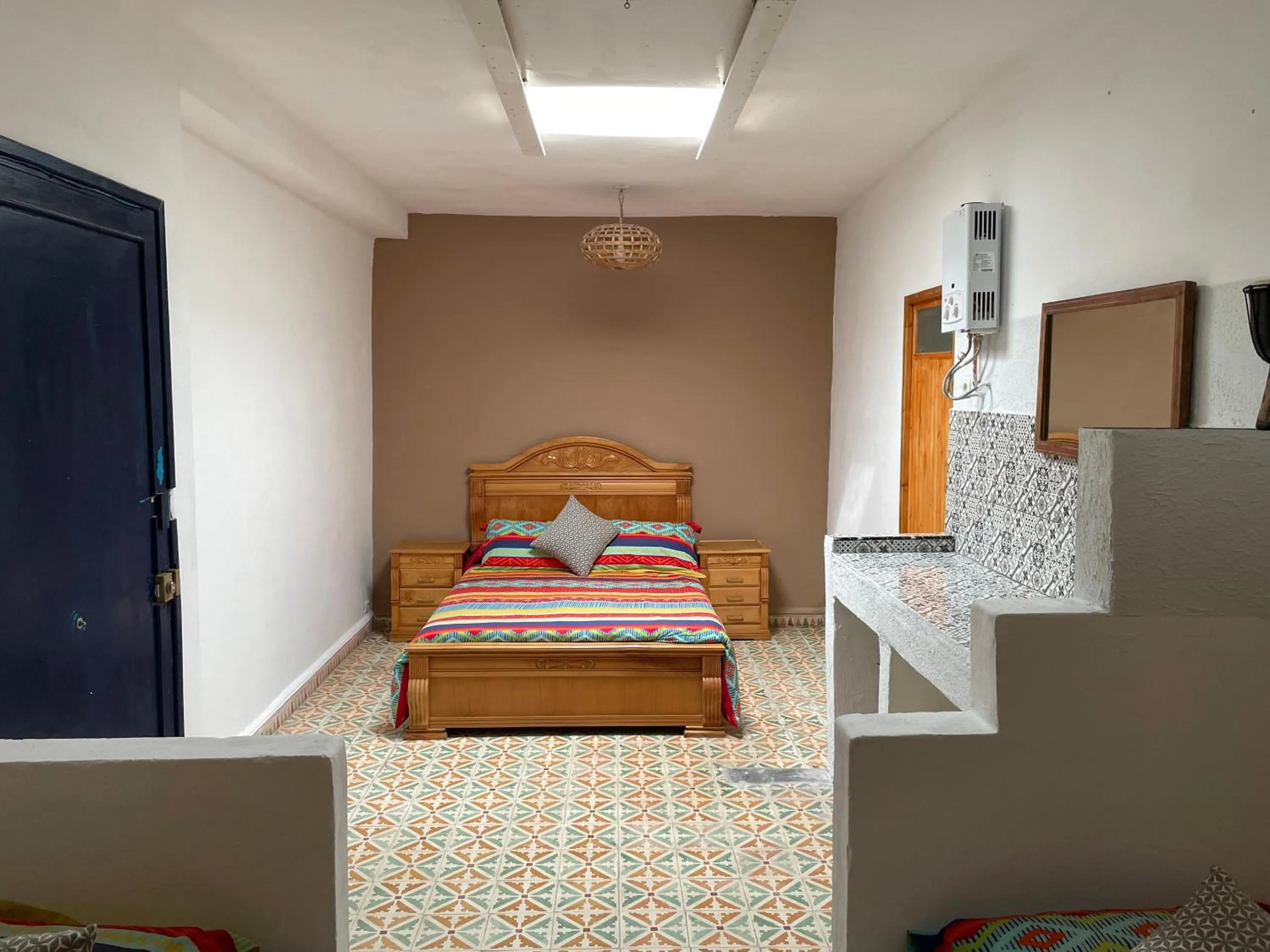 Bed in Riad Sidi Magdoul