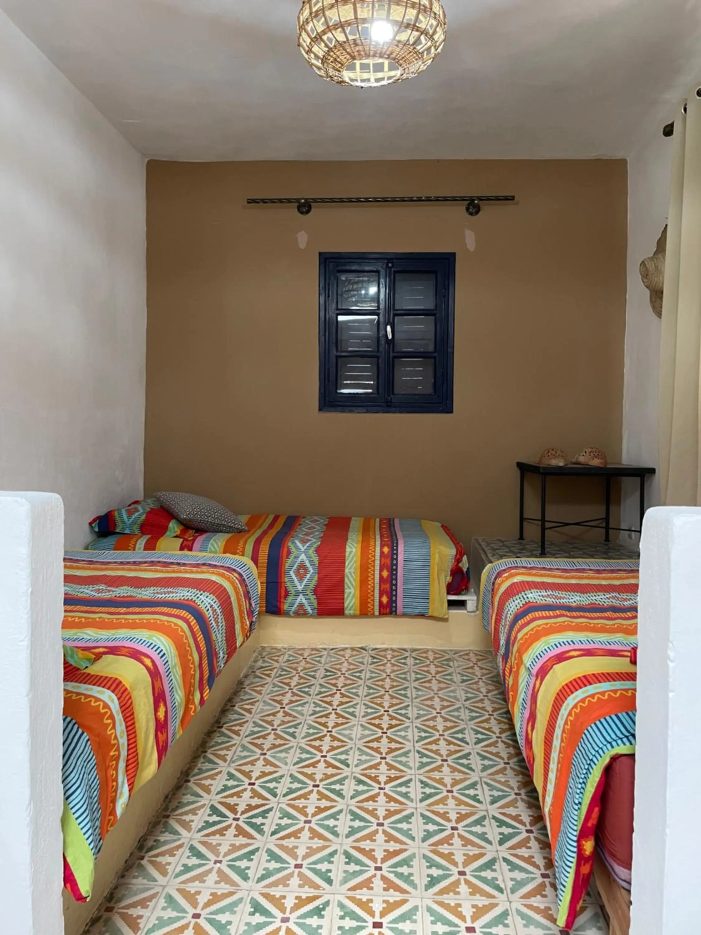 Bed in Riad Sidi Magdoul