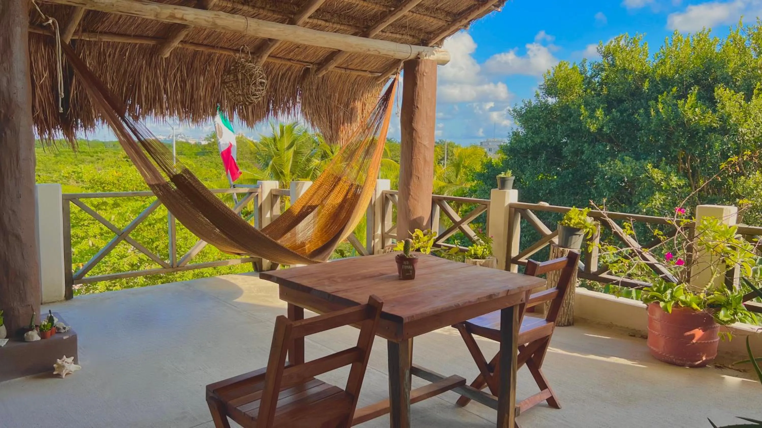 Balcony/Terrace in Hotel Jaiba Mahahual - Adults Only