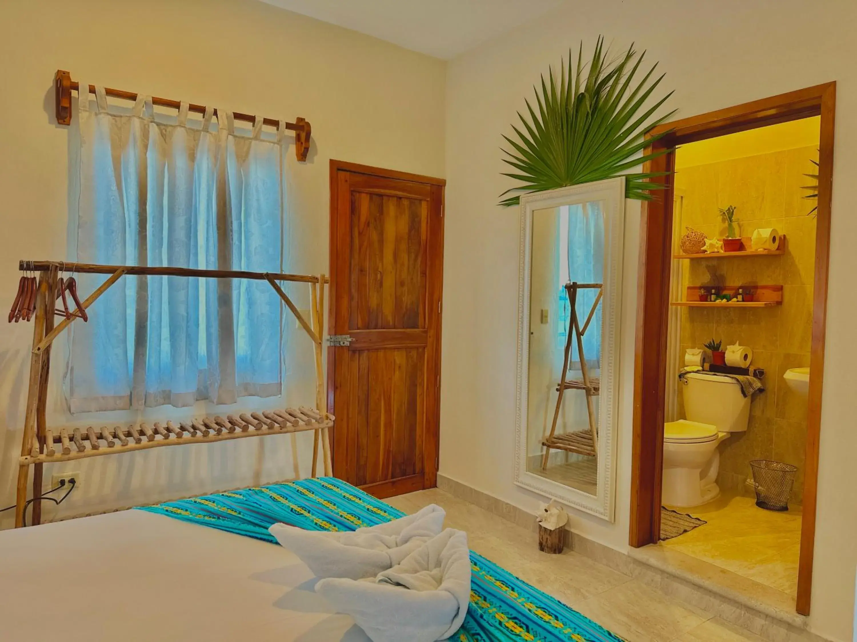 Bed in Hotel Jaiba Mahahual - Adults Only Bed in Hotel Jaiba Mahahual - Adults Only