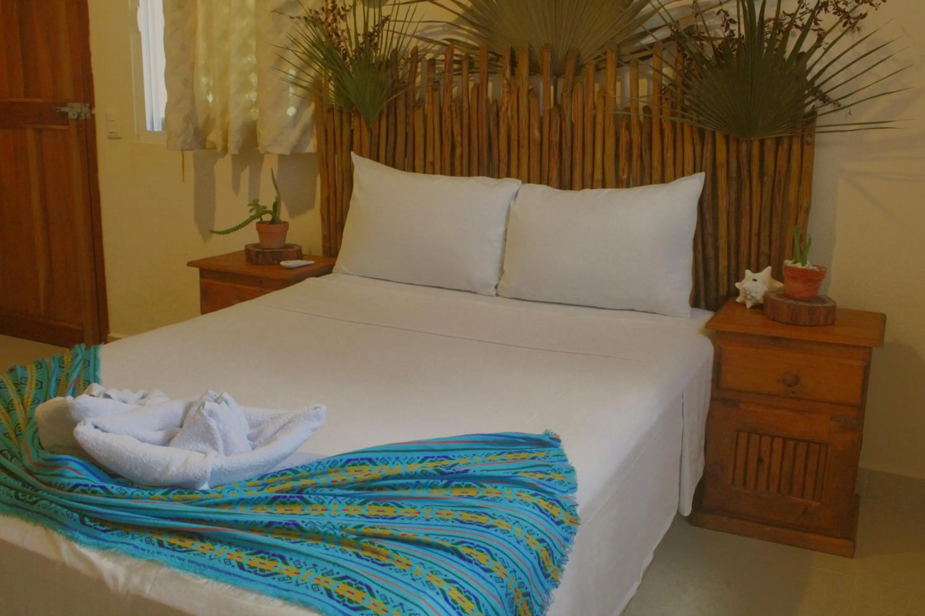 Bed in Hotel Jaiba Mahahual - Adults Only