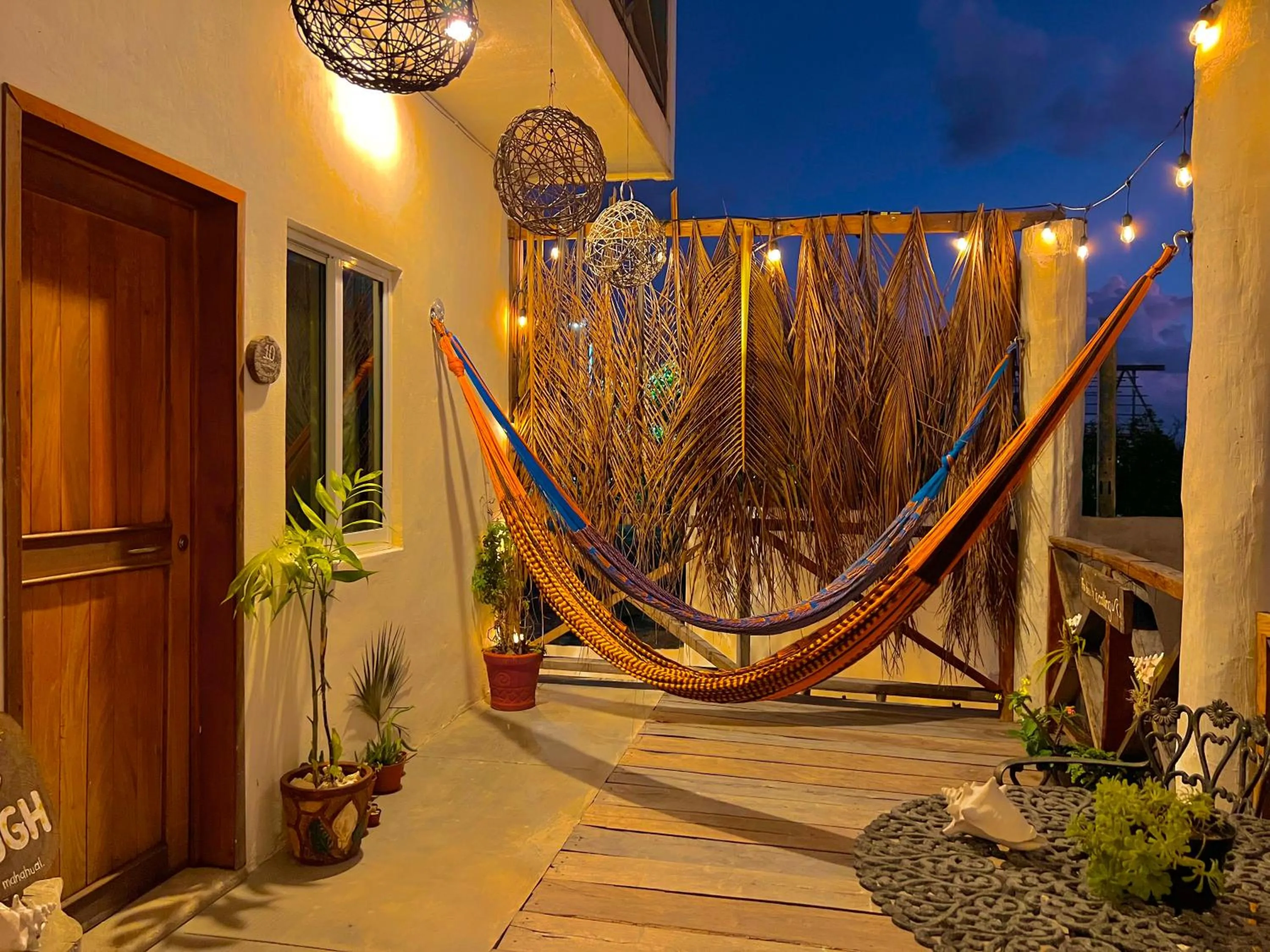 Patio in Hotel Jaiba Mahahual - Adults Only