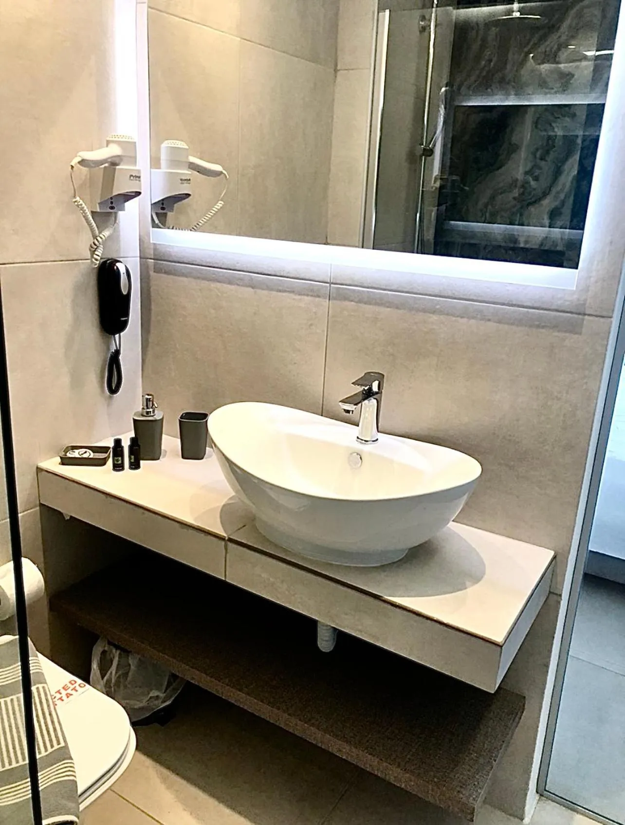 Bathroom in Happy Days Hotel, Adults Only