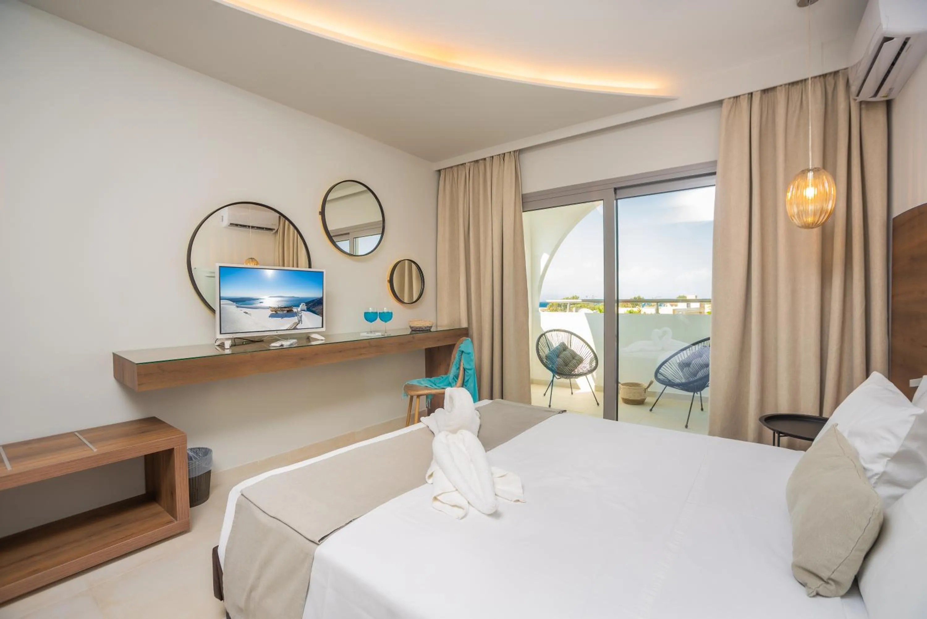 Balcony/Terrace in Happy Days Hotel, Adults Only