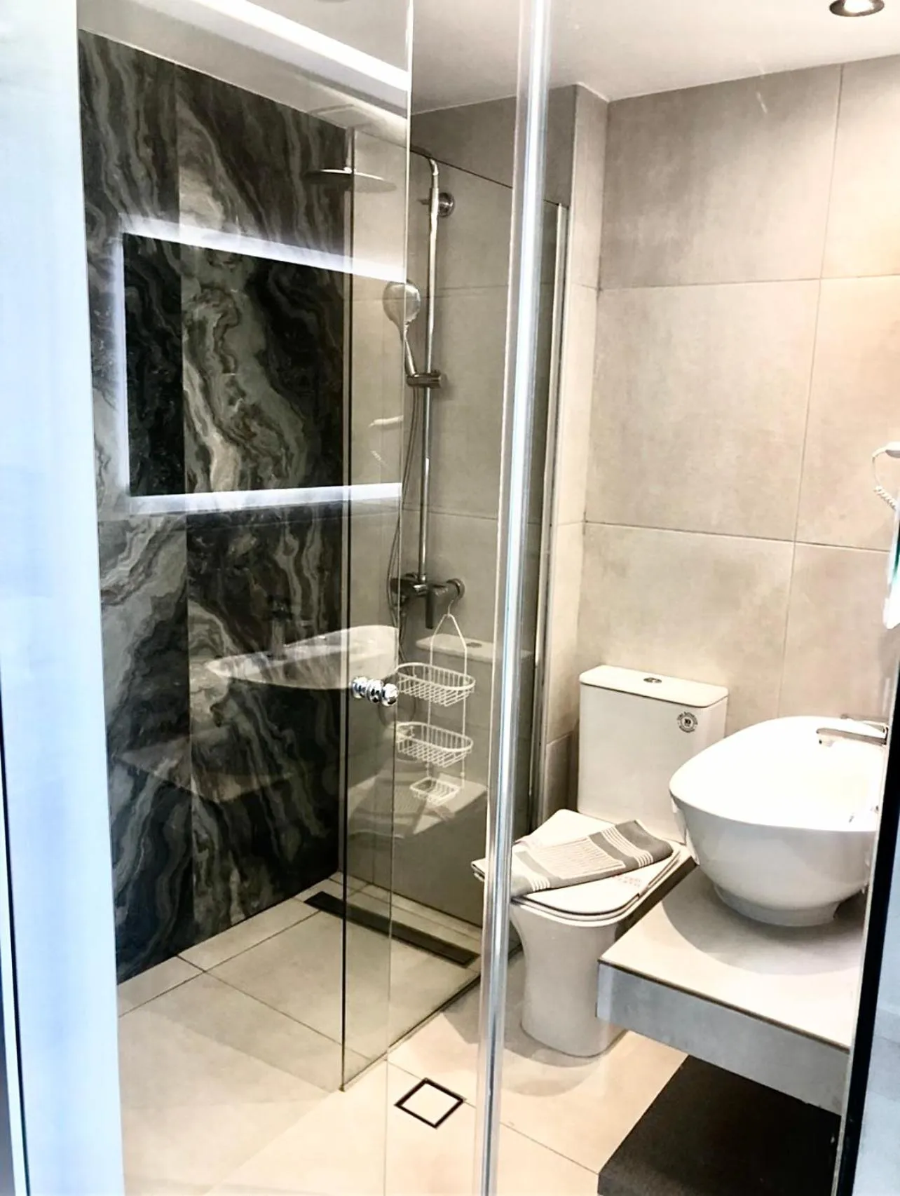 Bathroom in Happy Days Hotel, Adults Only