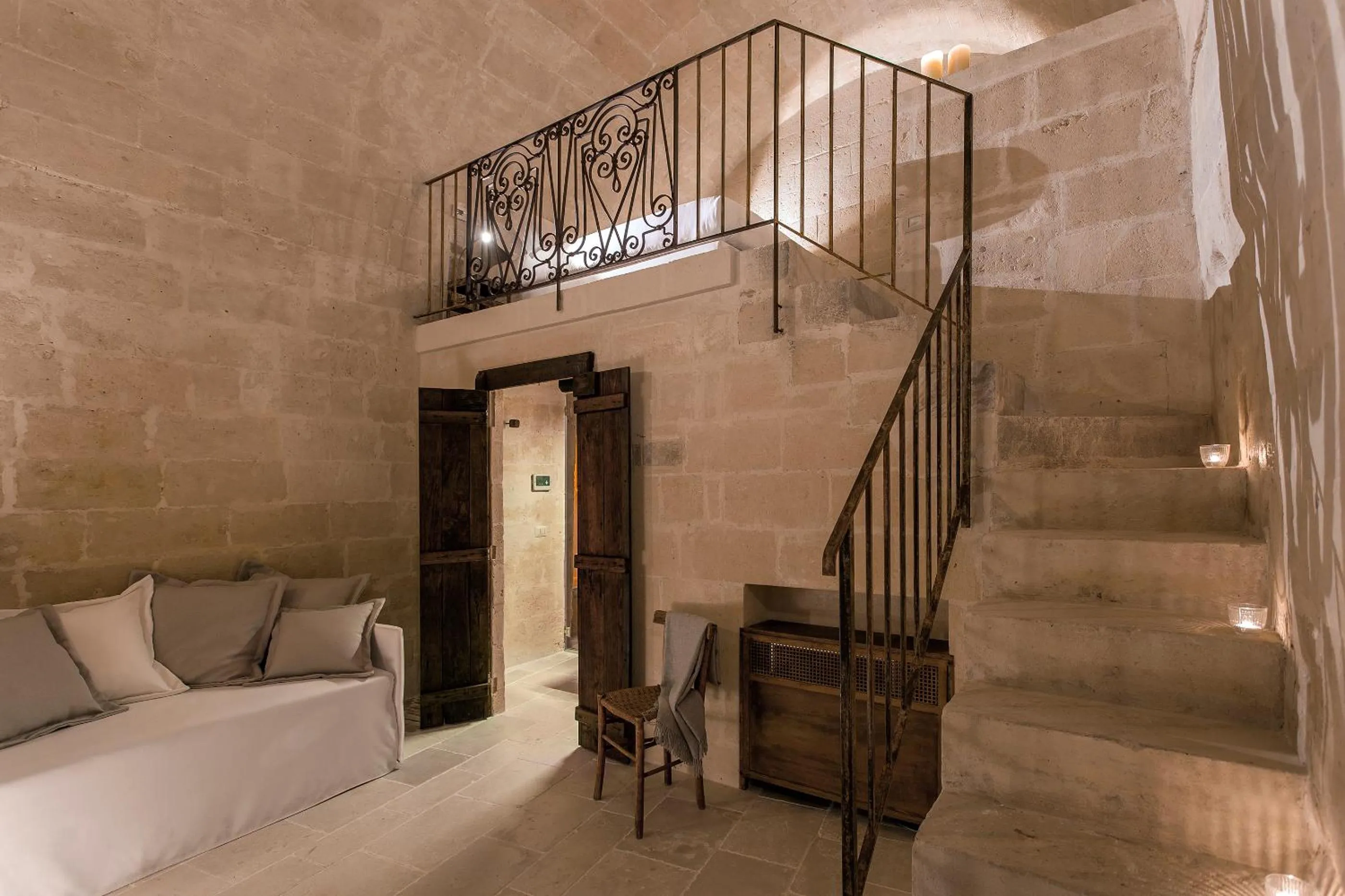 Living room in Corte San Pietro